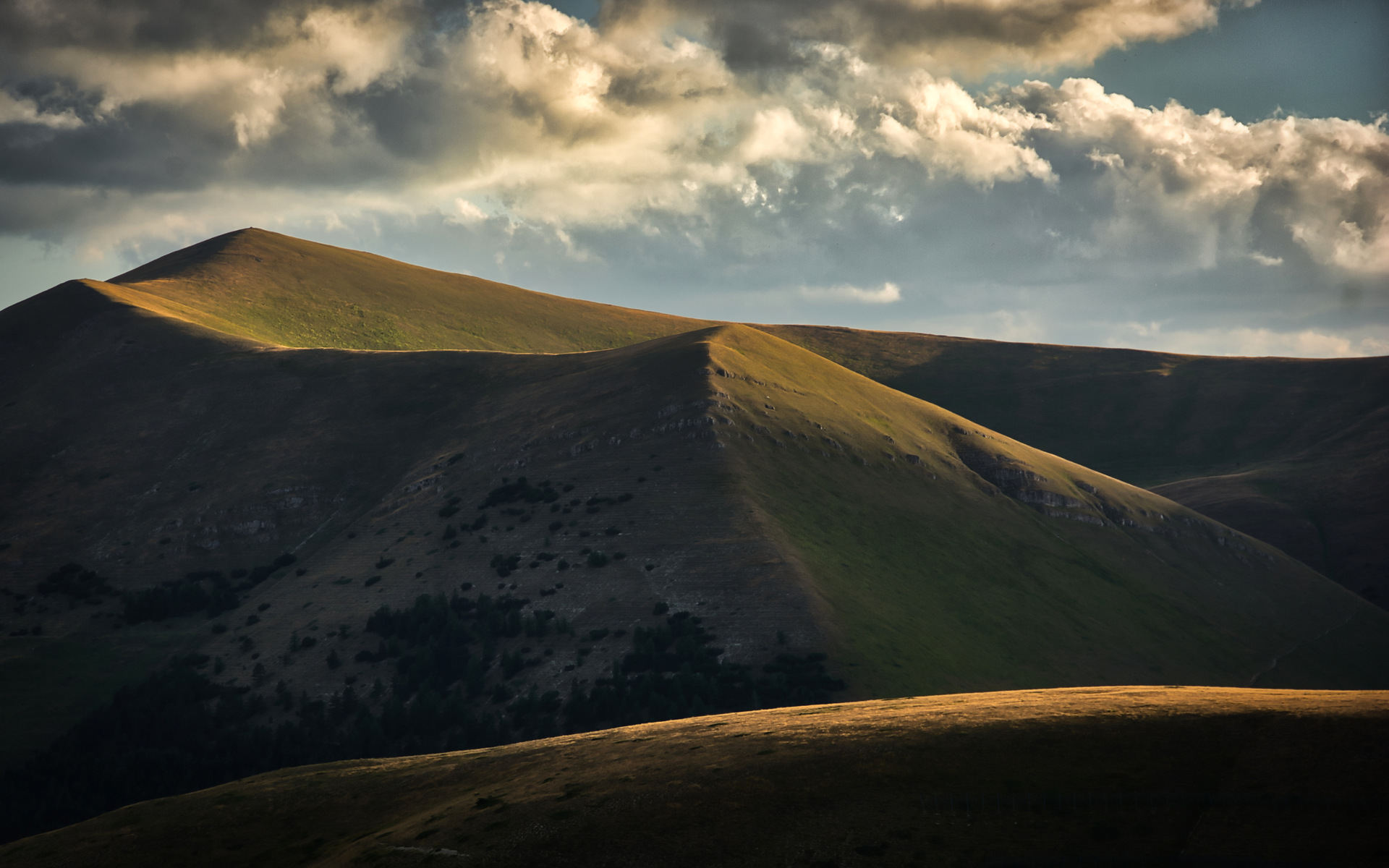 Sibillini - monte Lieto al tramonto (MC)