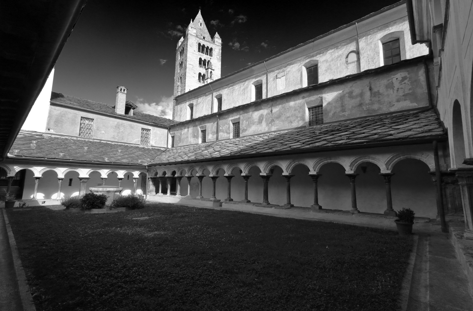 Cloister of the Collegiate Church of Saints Peter and the Be...