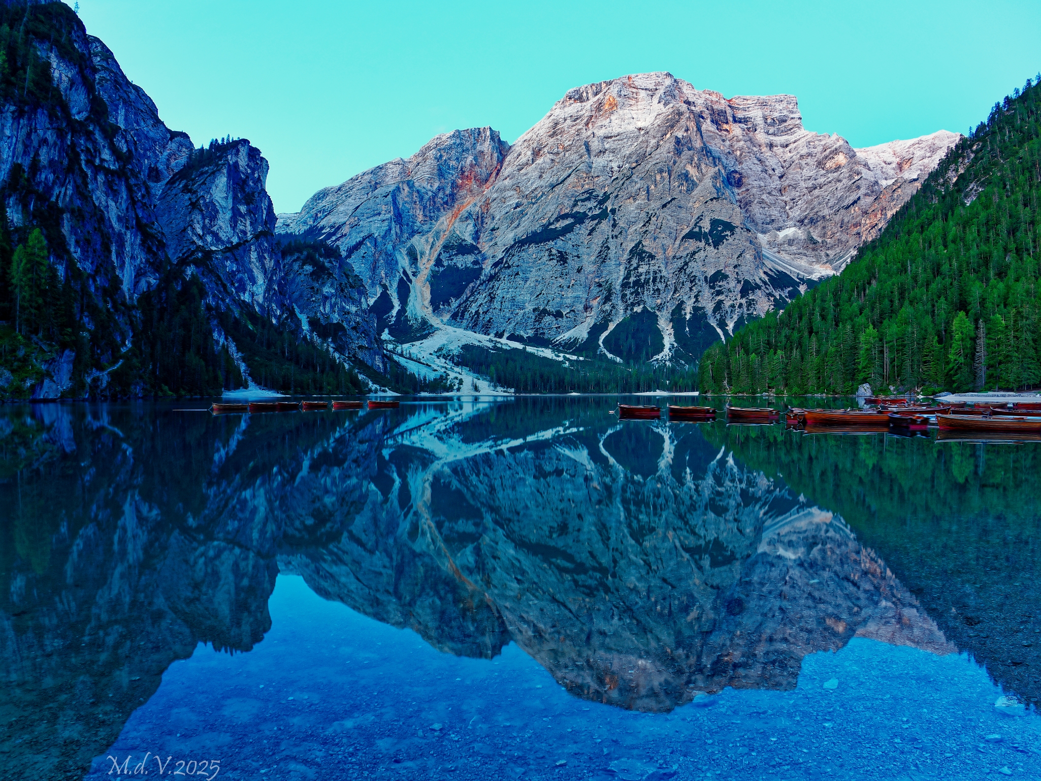 Blue Hour Braies