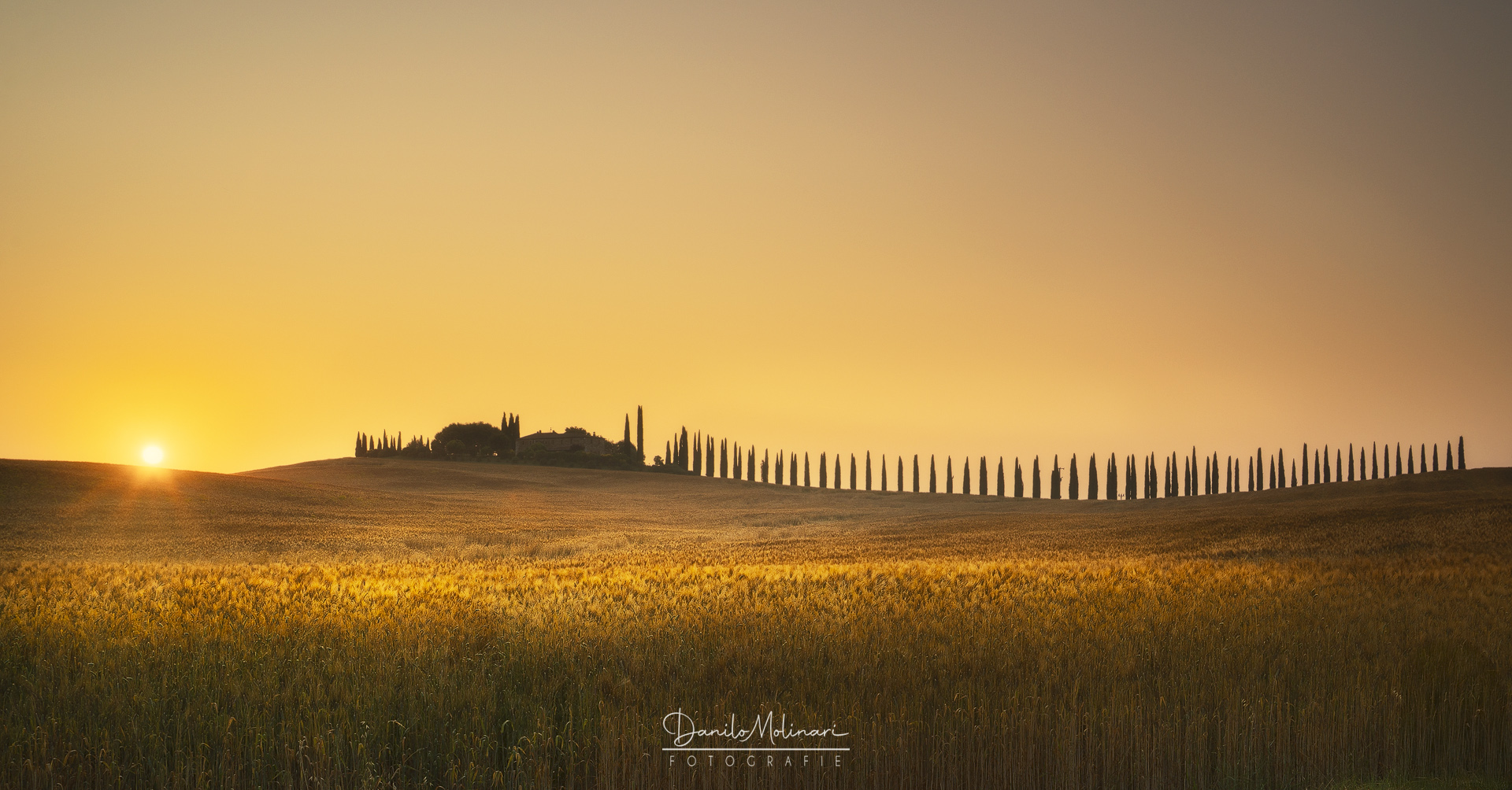 Sunrise at Poggio Covili