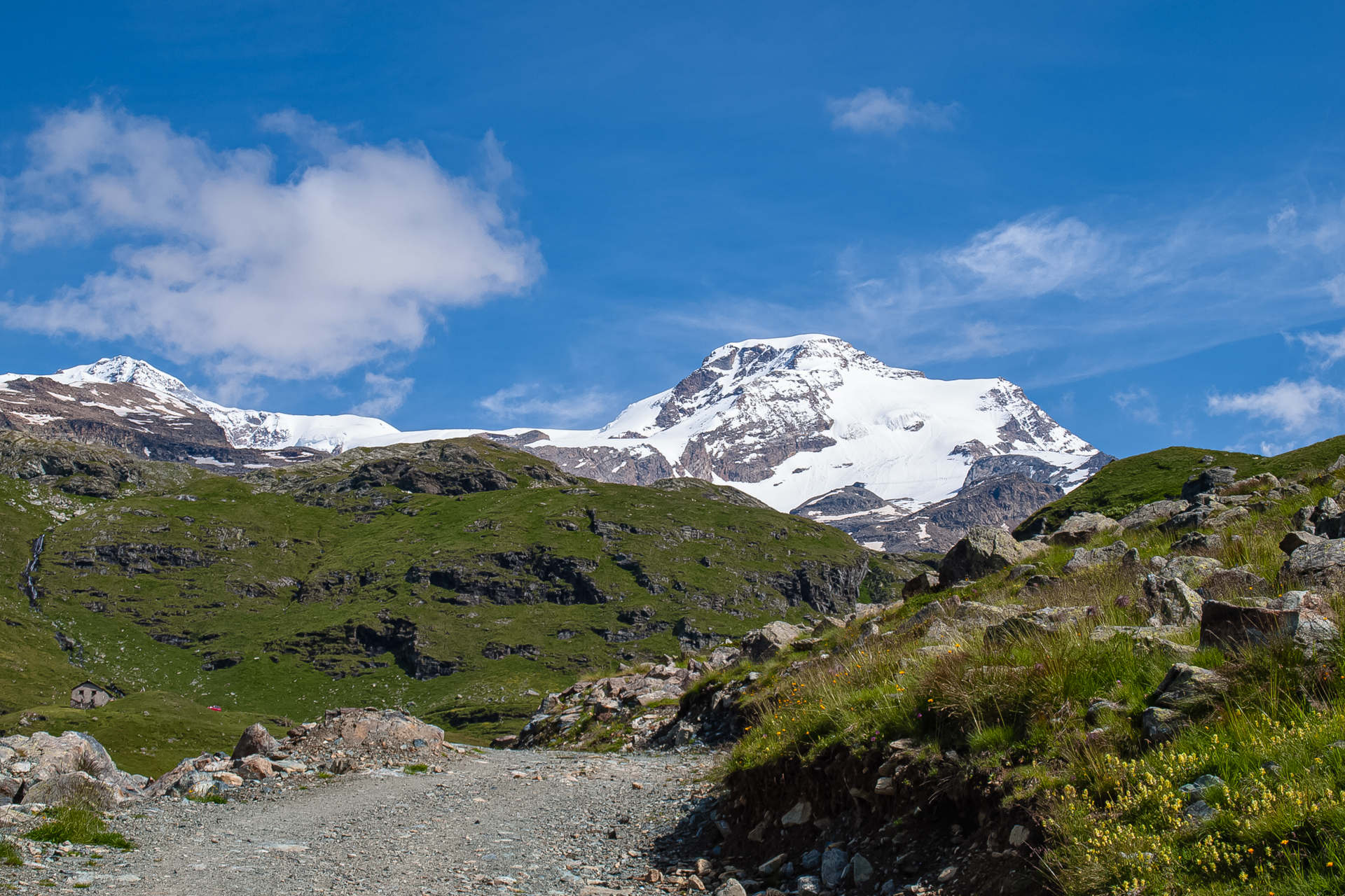 Verso il rifugio Hutte