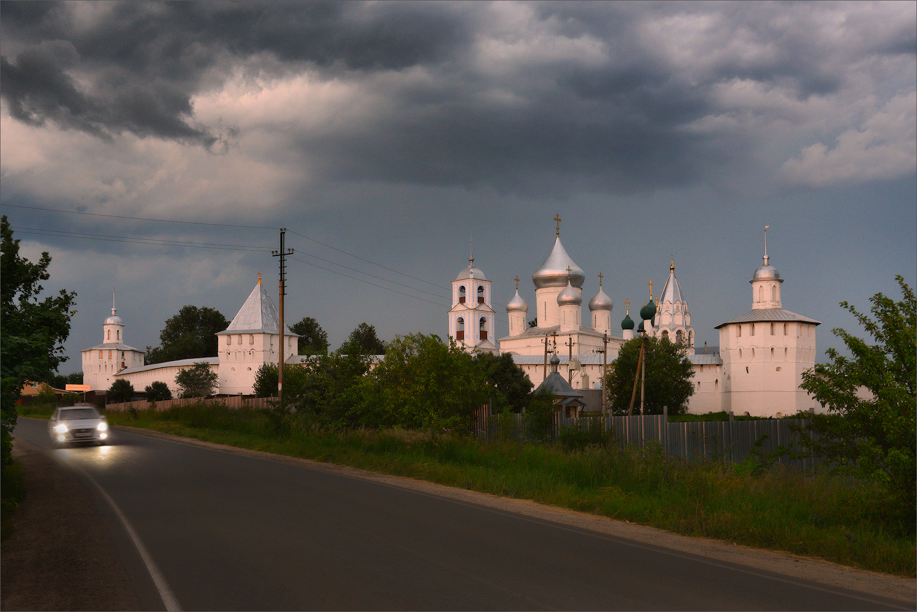 Sta per piovere a Pereslavl-Zalessky