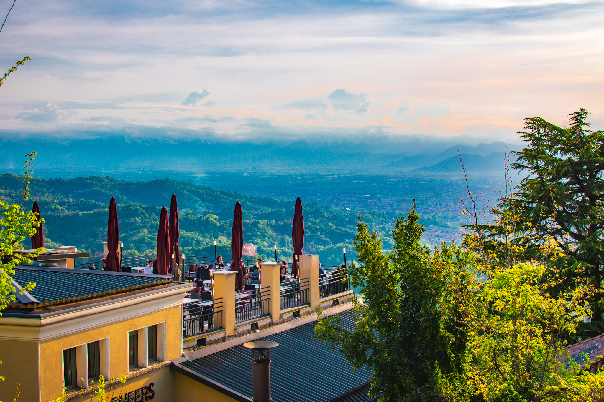 Vista dalla basilica di Superga