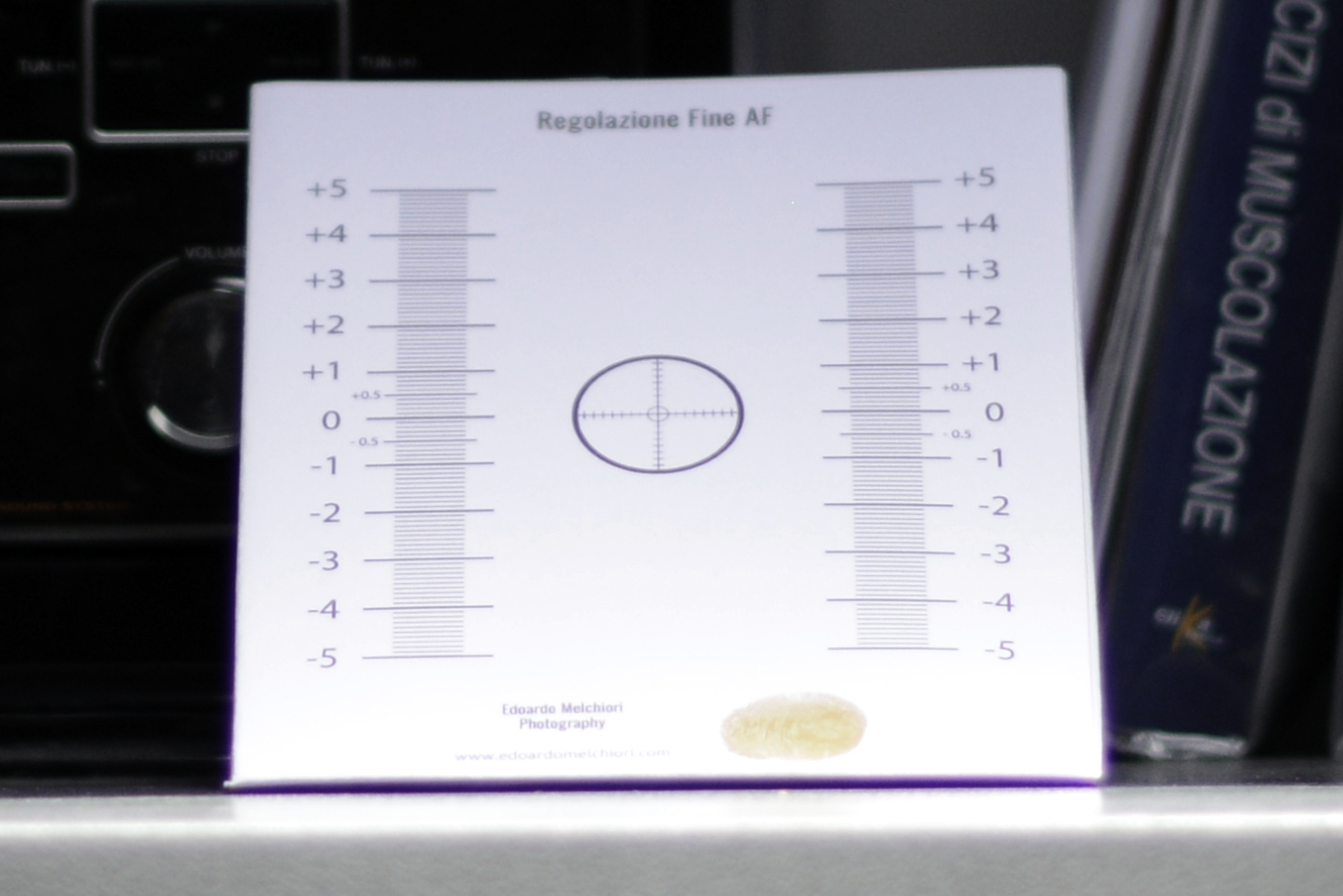 Live View, distance approx. 1.20 m, f 1.4, 3/4 turn