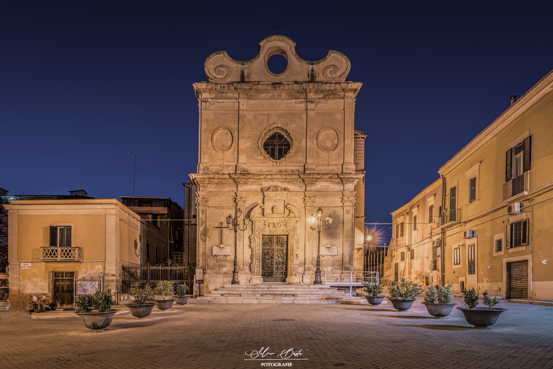 cast iron of San Giovanni Battista Foggia