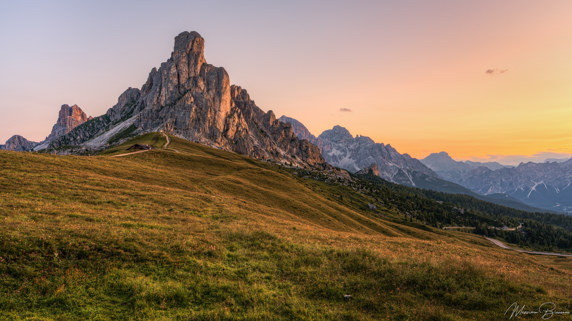 Ra Gusela Giau Pass Dolomites