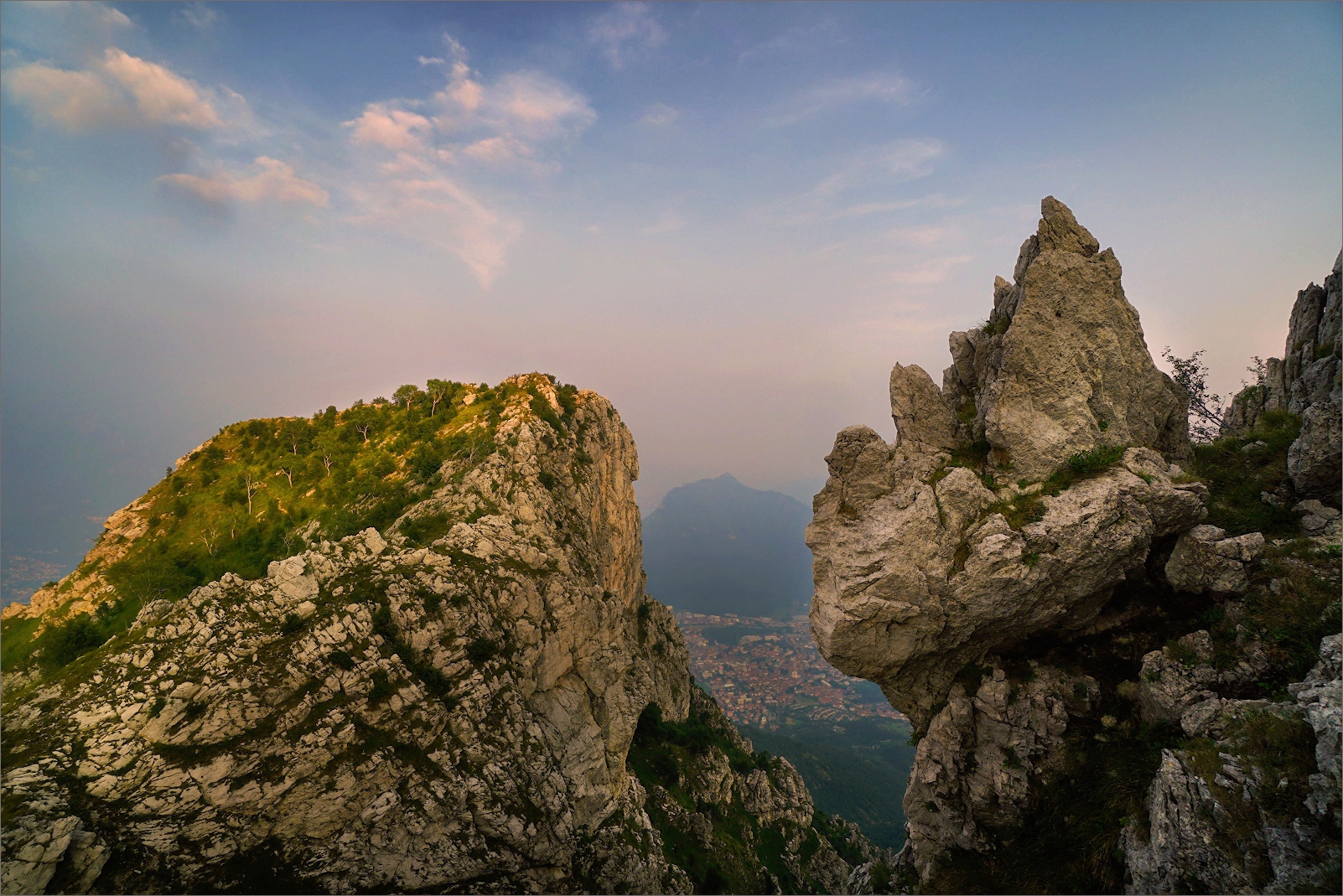 verso Monte Moregallo 1276m slm