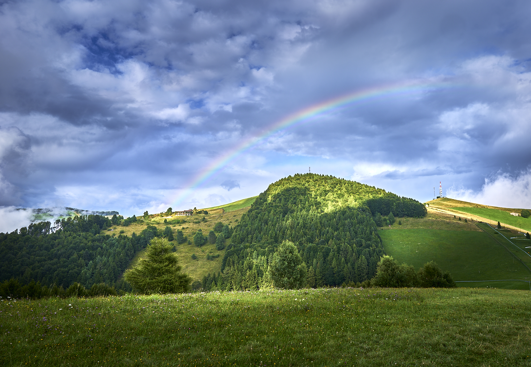 il sorriso del cielo dopo la pioggia...