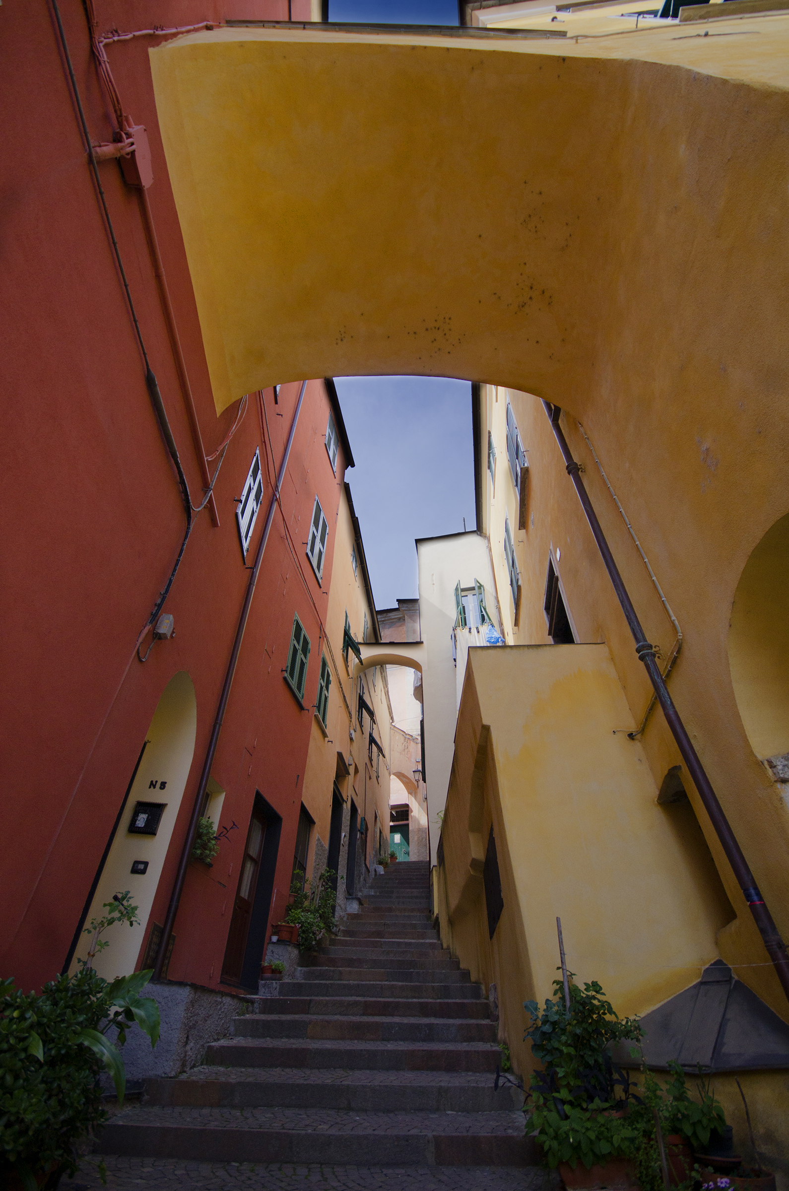 Arches in the Cervo Ligure