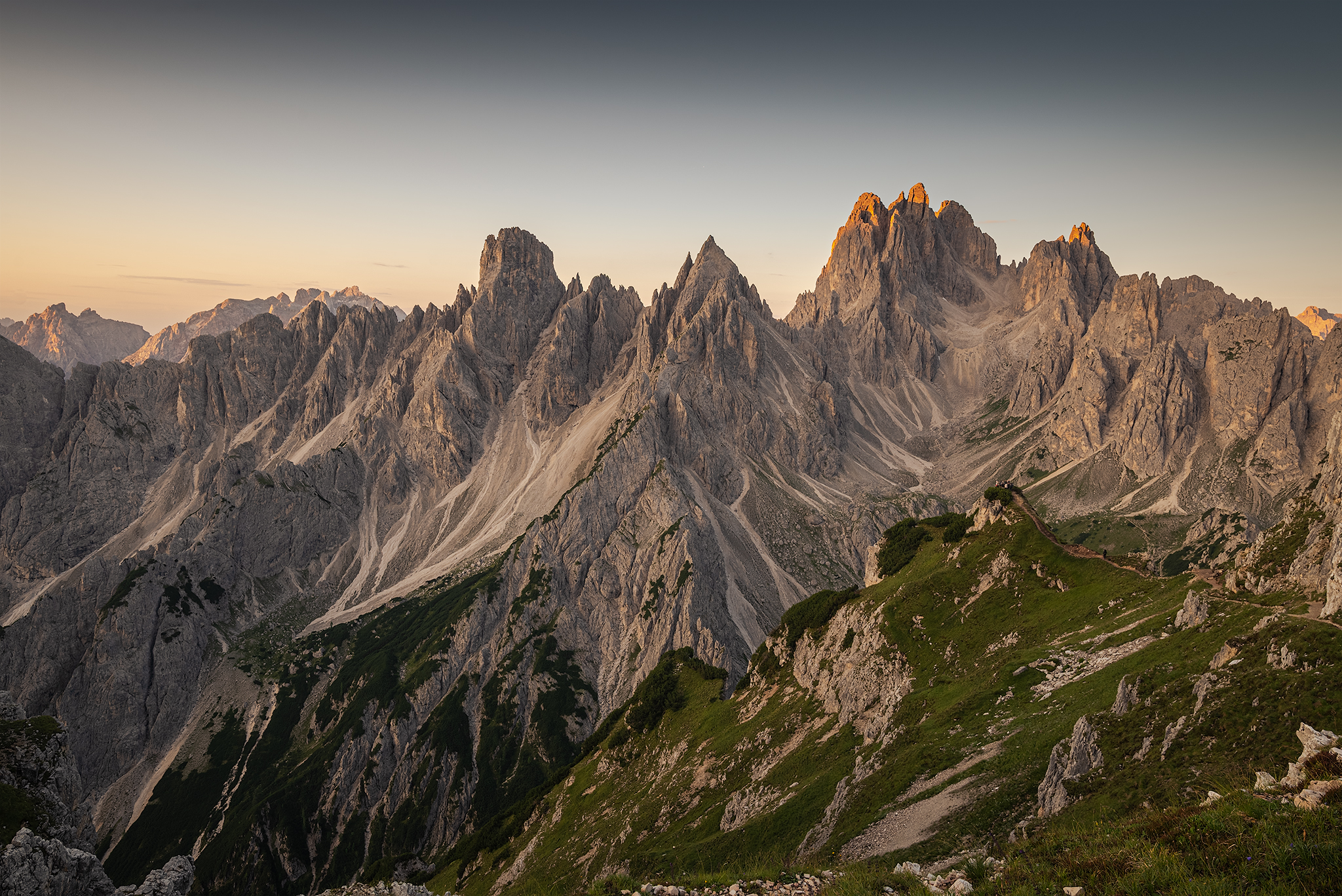 Cadini di Misurina at dawn