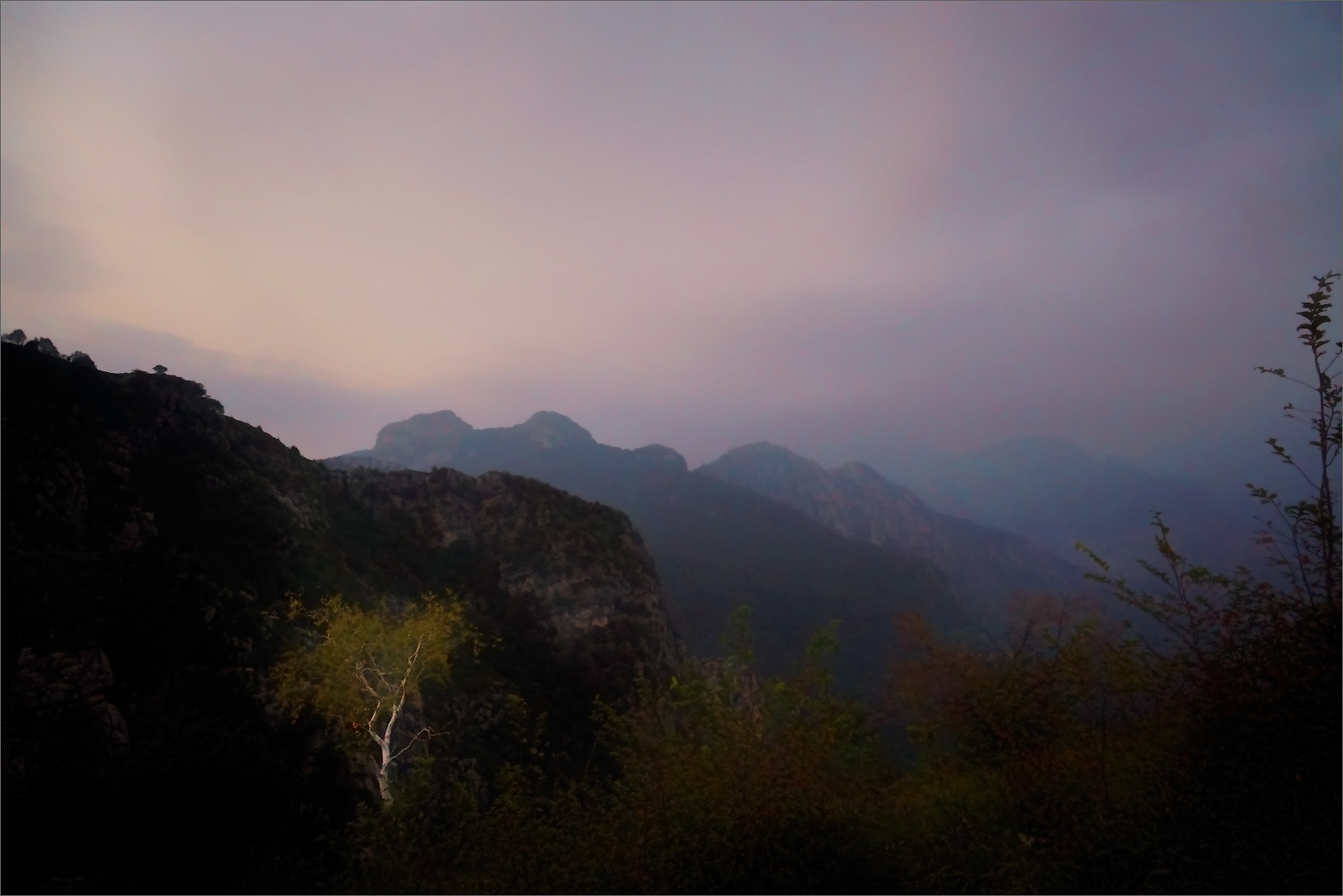 dall'altra parte del Corno Birone ...