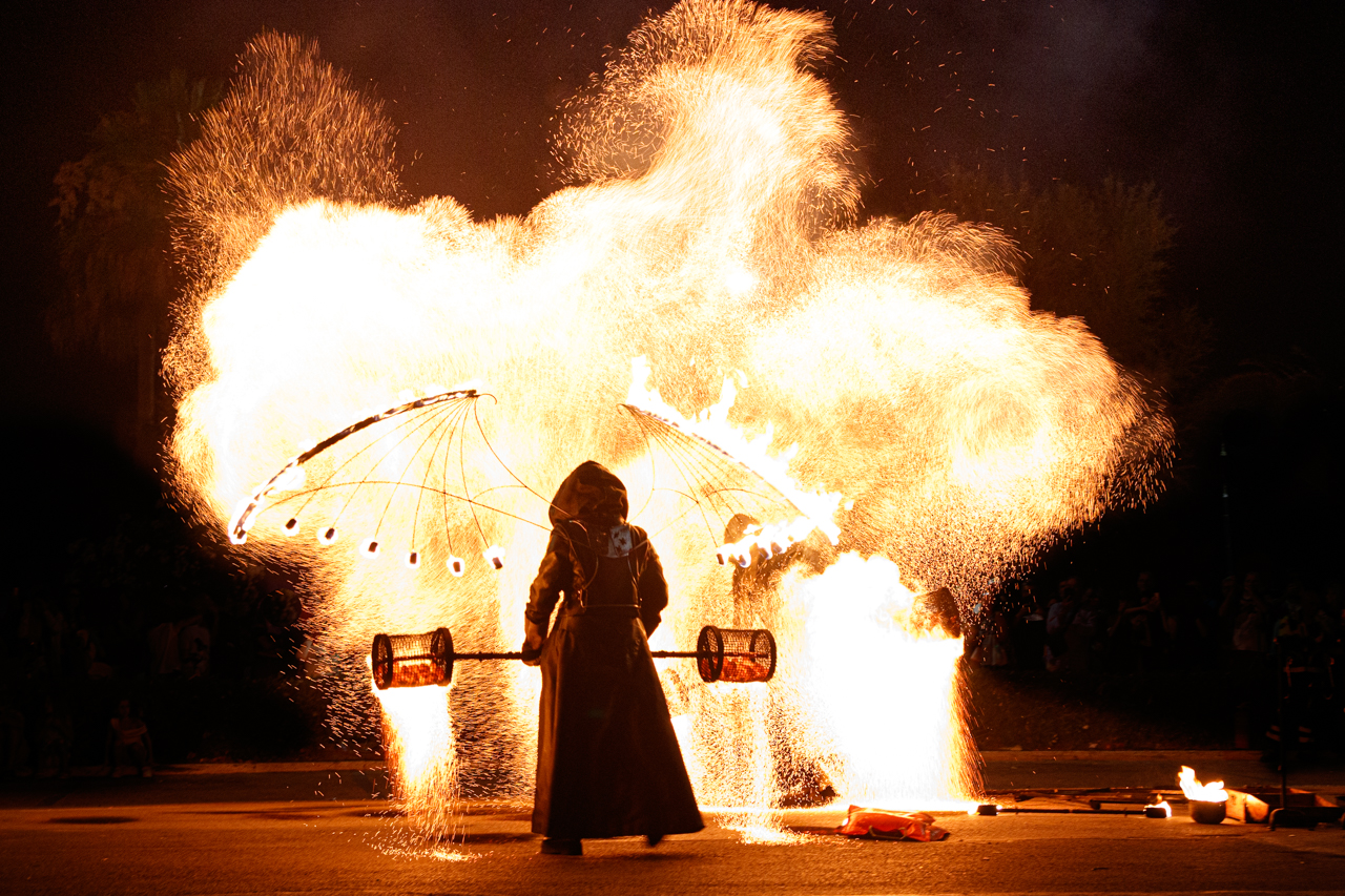 Dance with fire