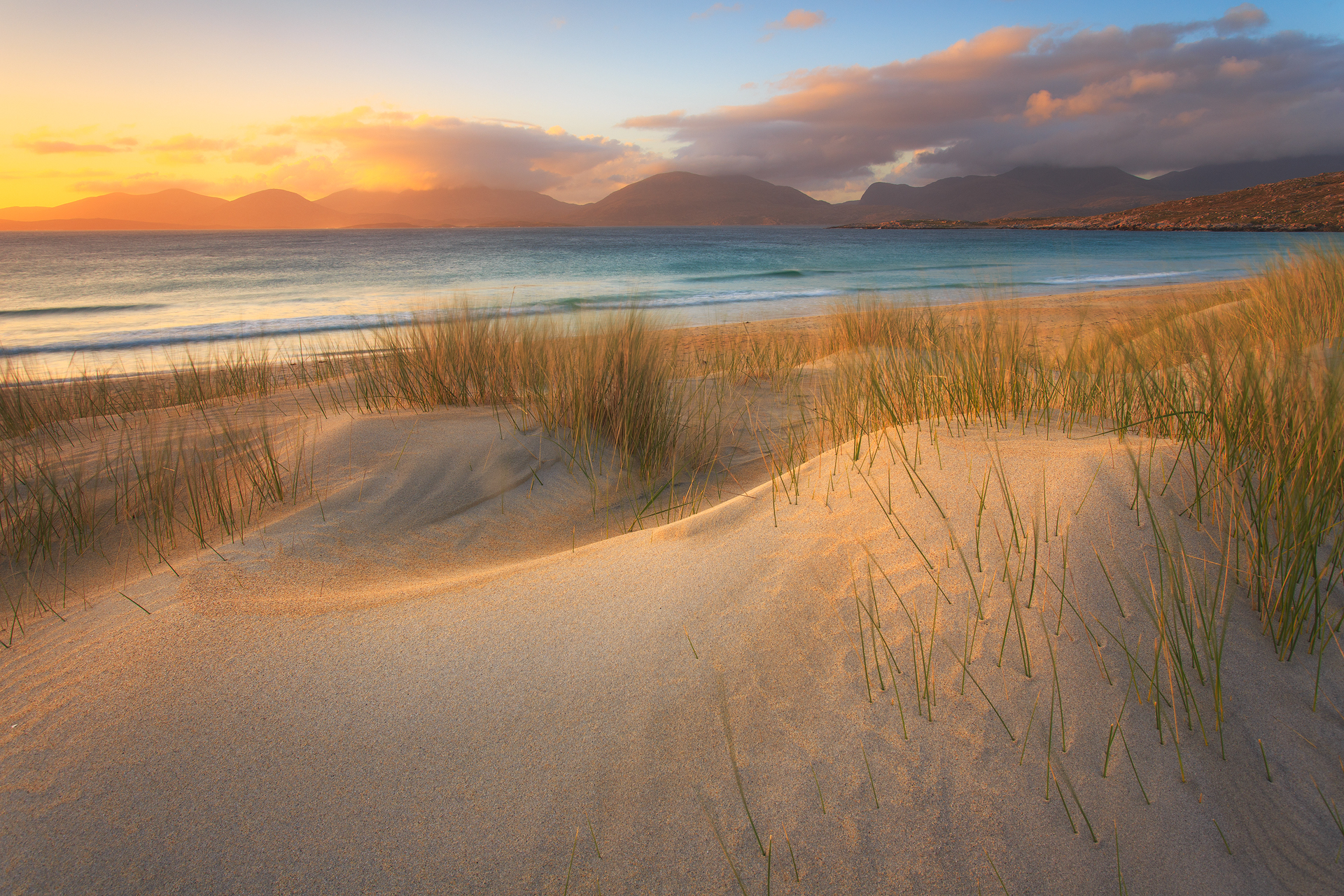 Evening light in Luskentyre