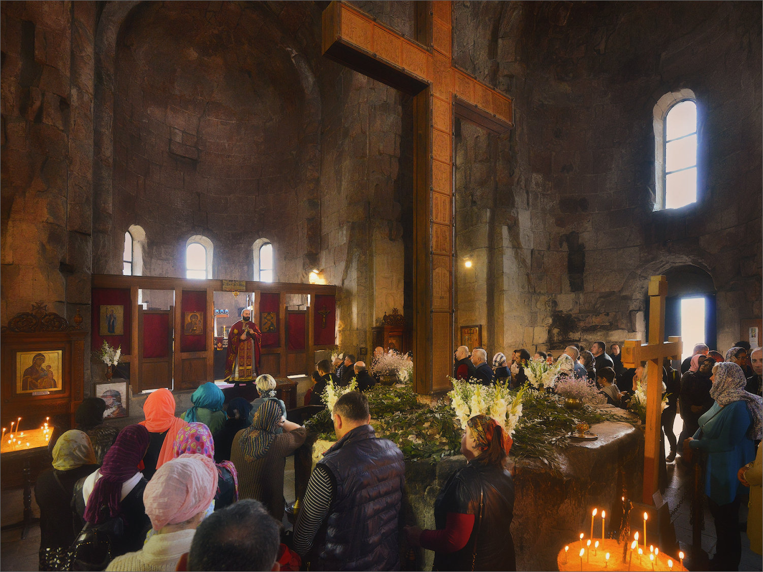 The festival of Svetitskhovloba (Mtskhetoba) in Jvari