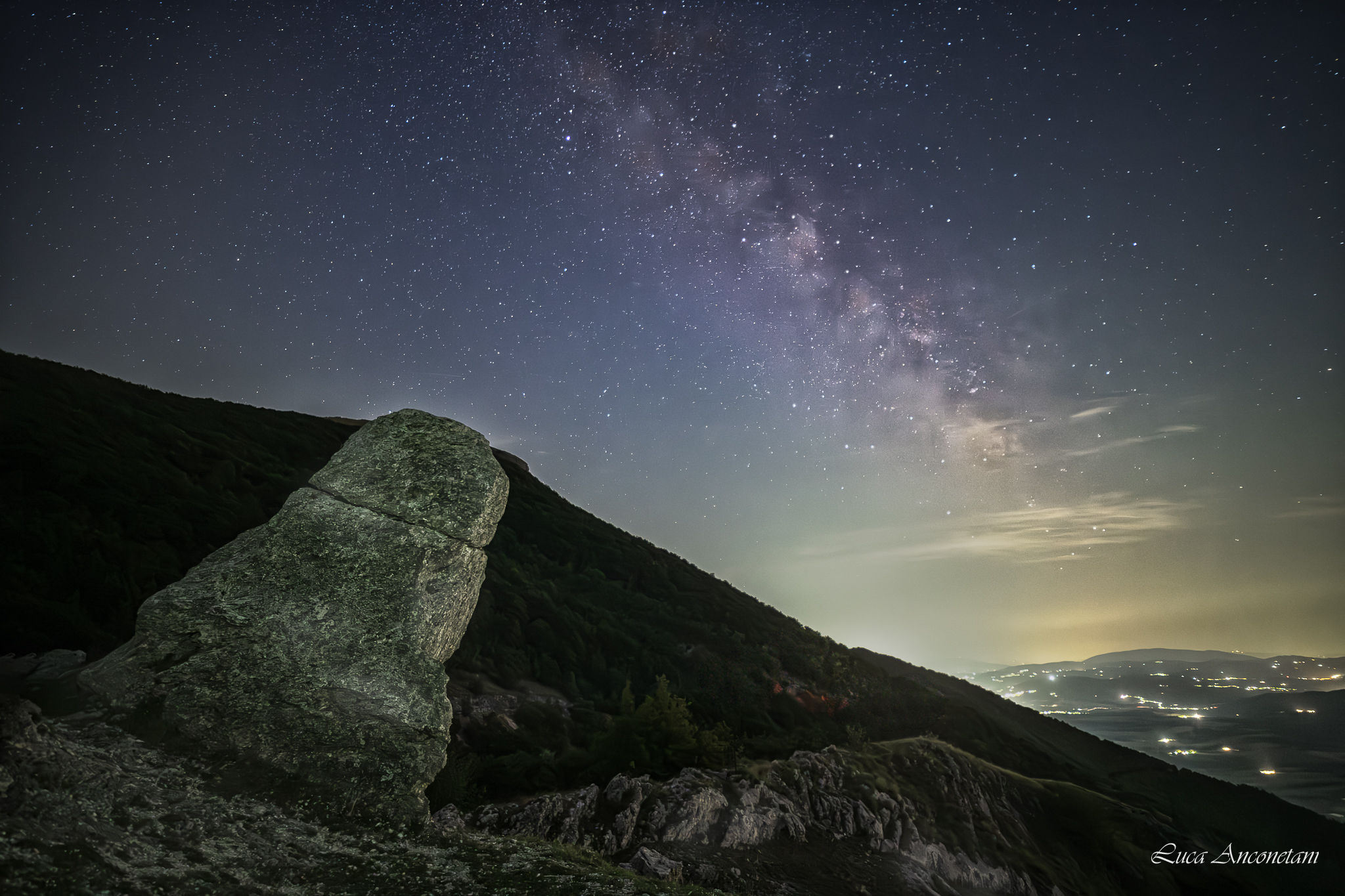 Monte Cucco by night