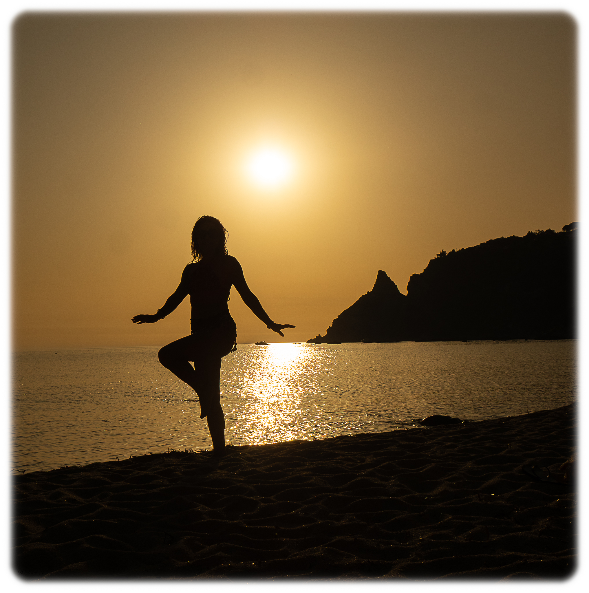 Dancing on sunset