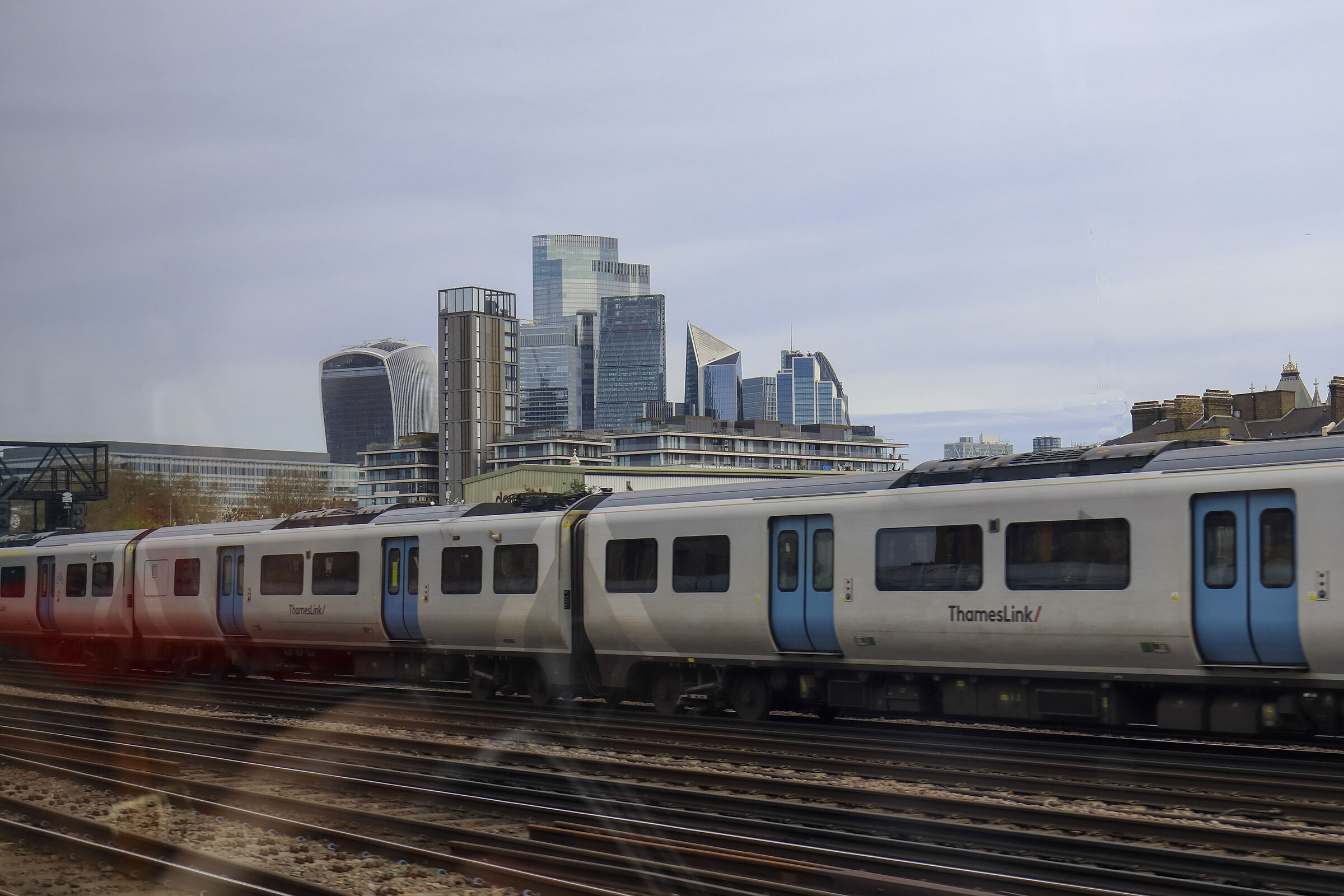 To the city by the train