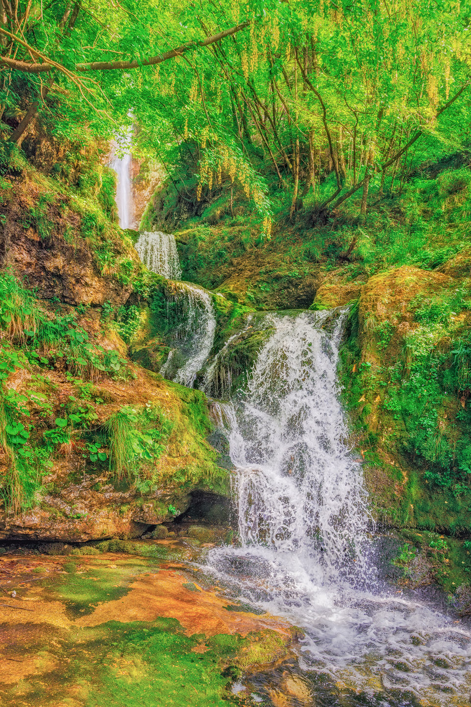 Fontanone del Goriuda lower part