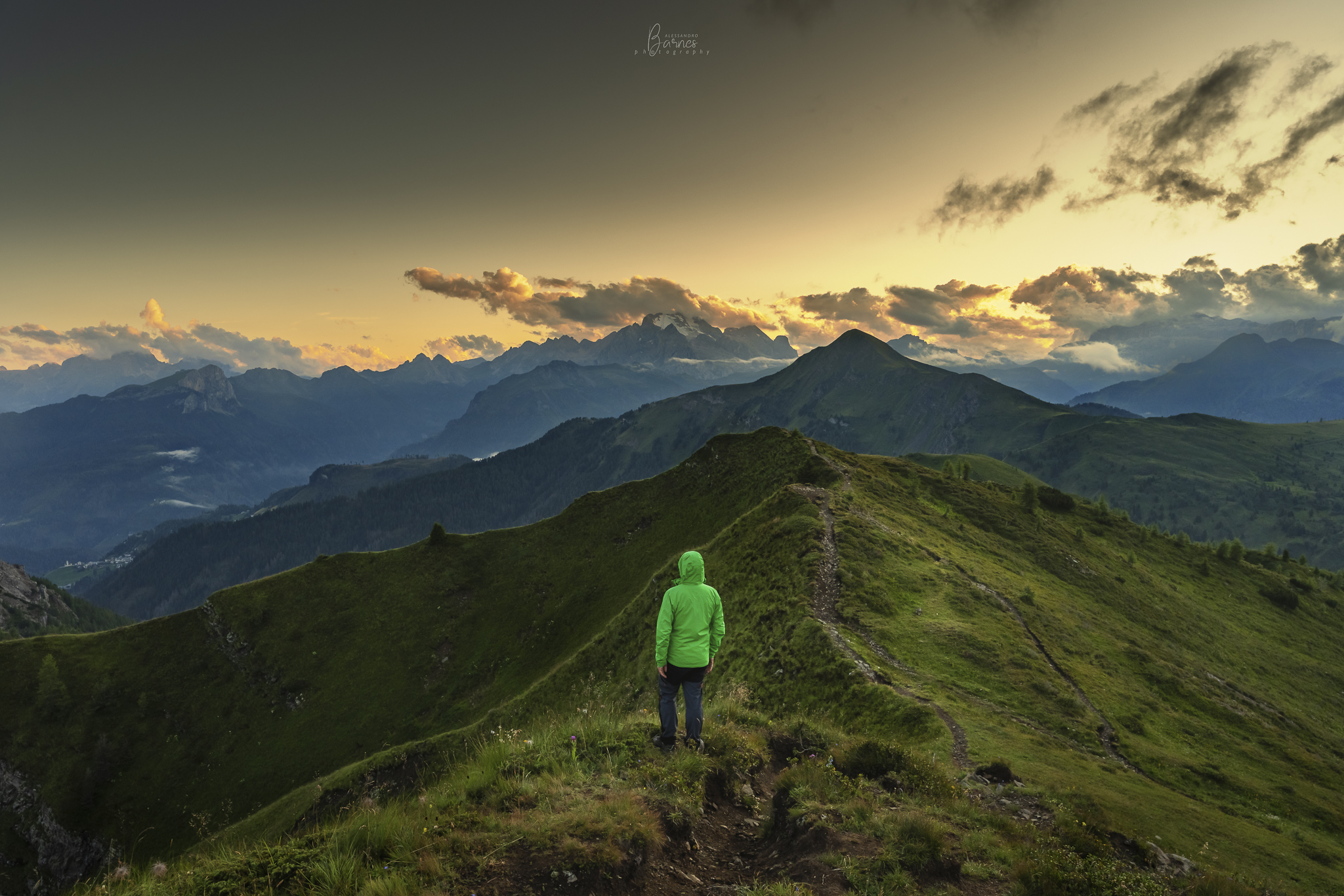 A look at the sunset