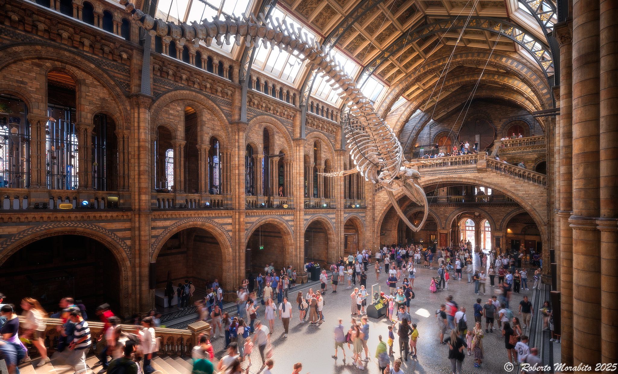 Crowd at the museum
