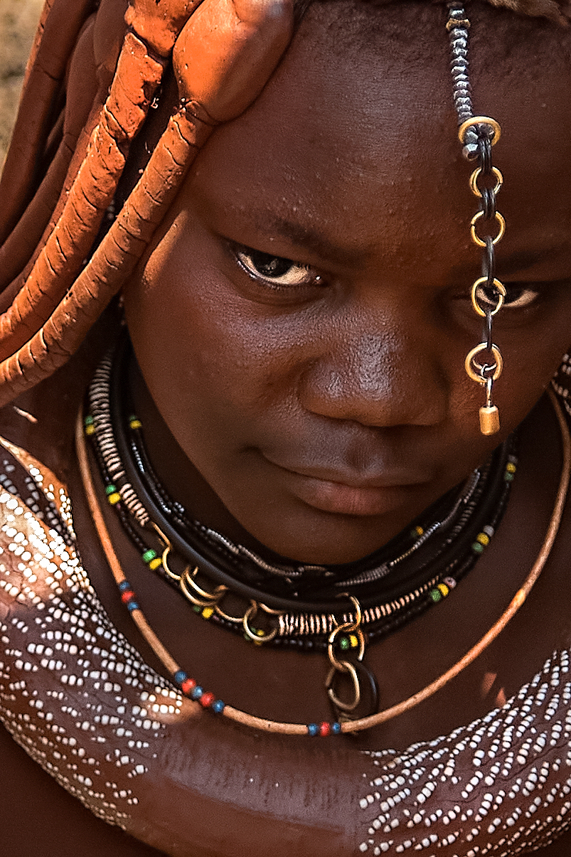 Girl Himba, Namibia