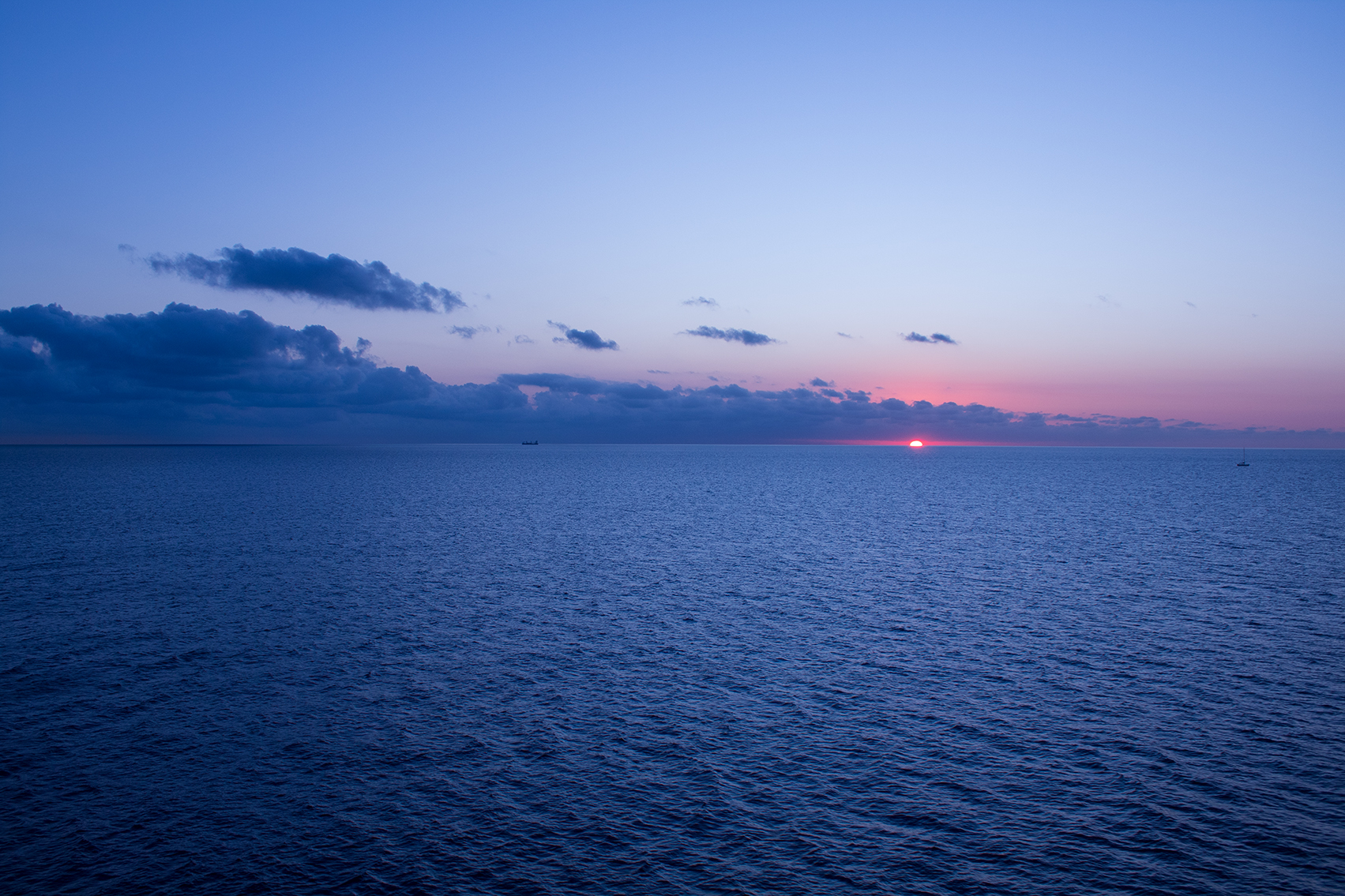 Sea at sunrise