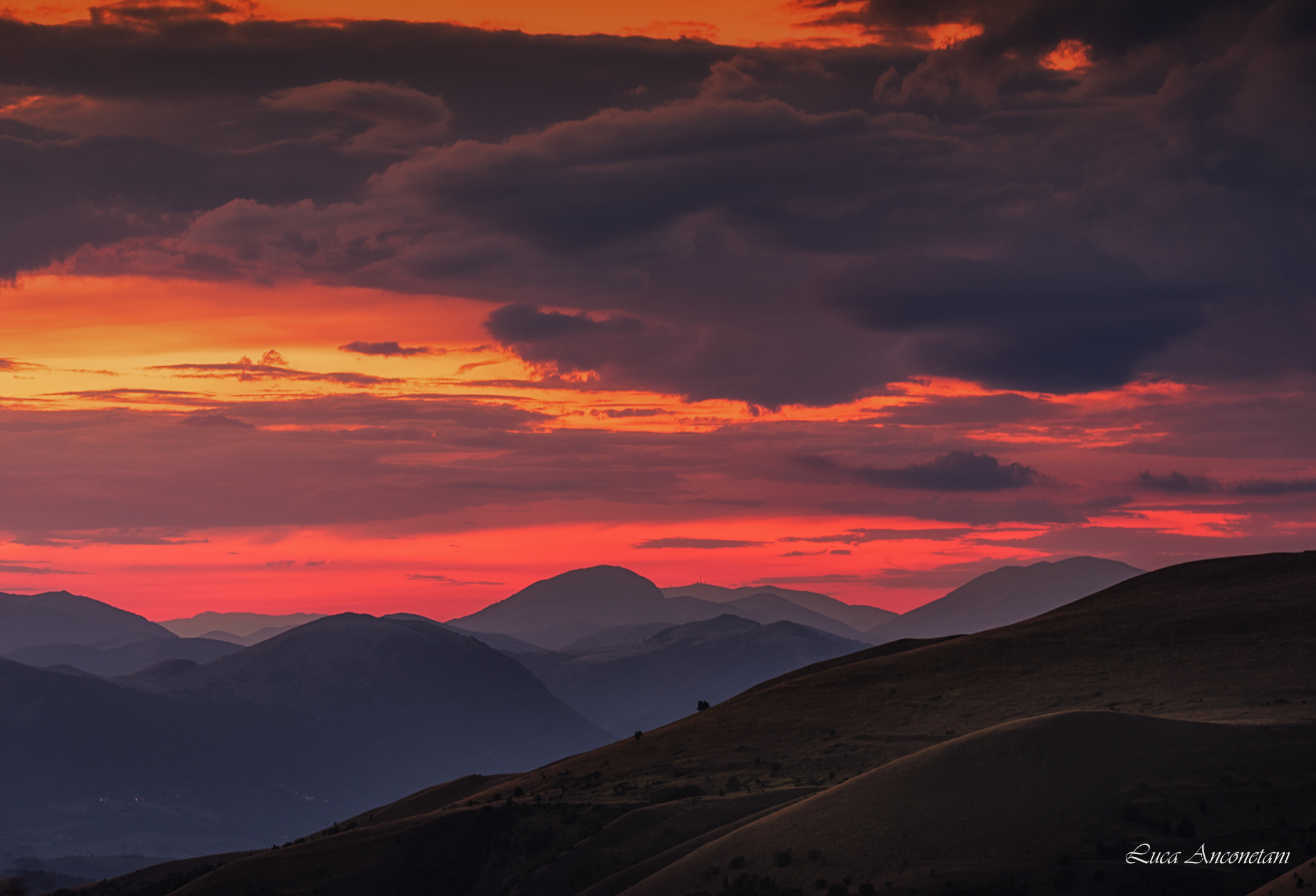 Sibillini sunset