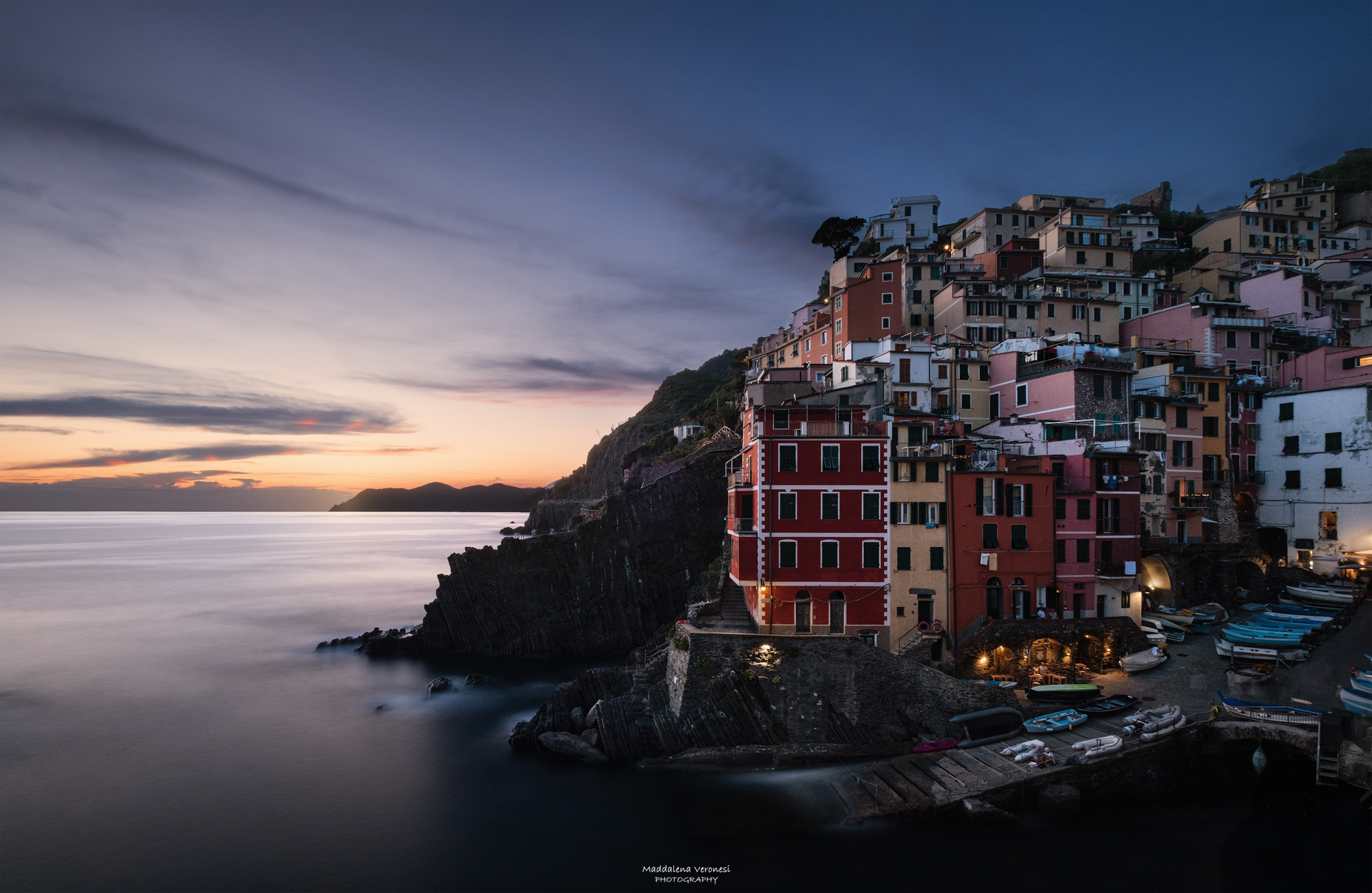 Tramonto a Riomaggiore