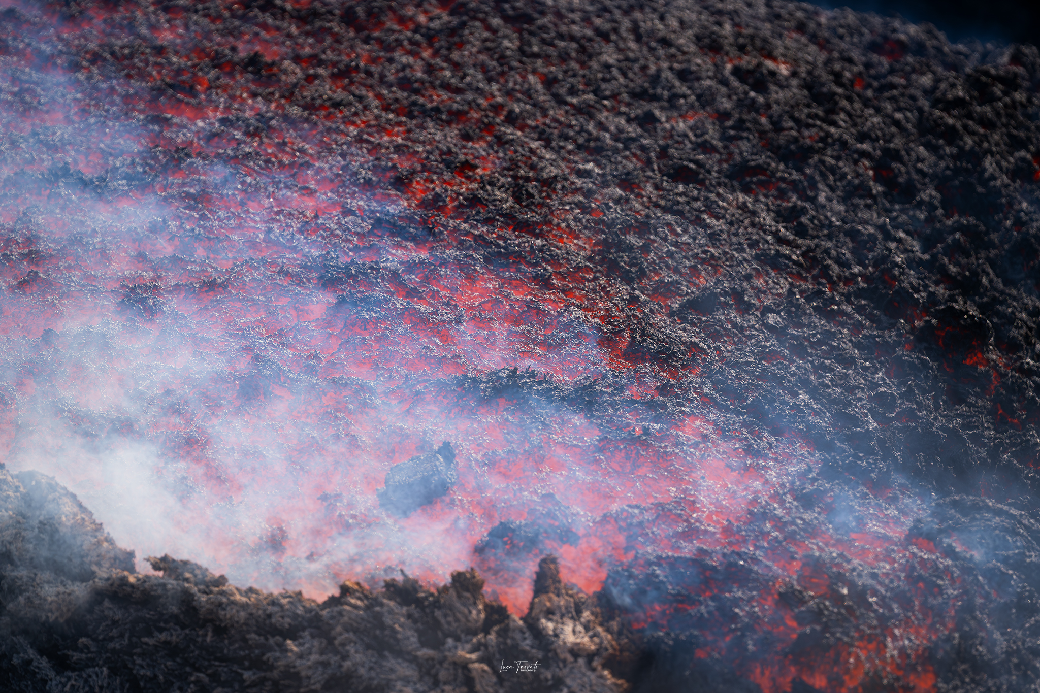 Etna. 20 agosto 2025. Bocca effusiva 2.990 metri
