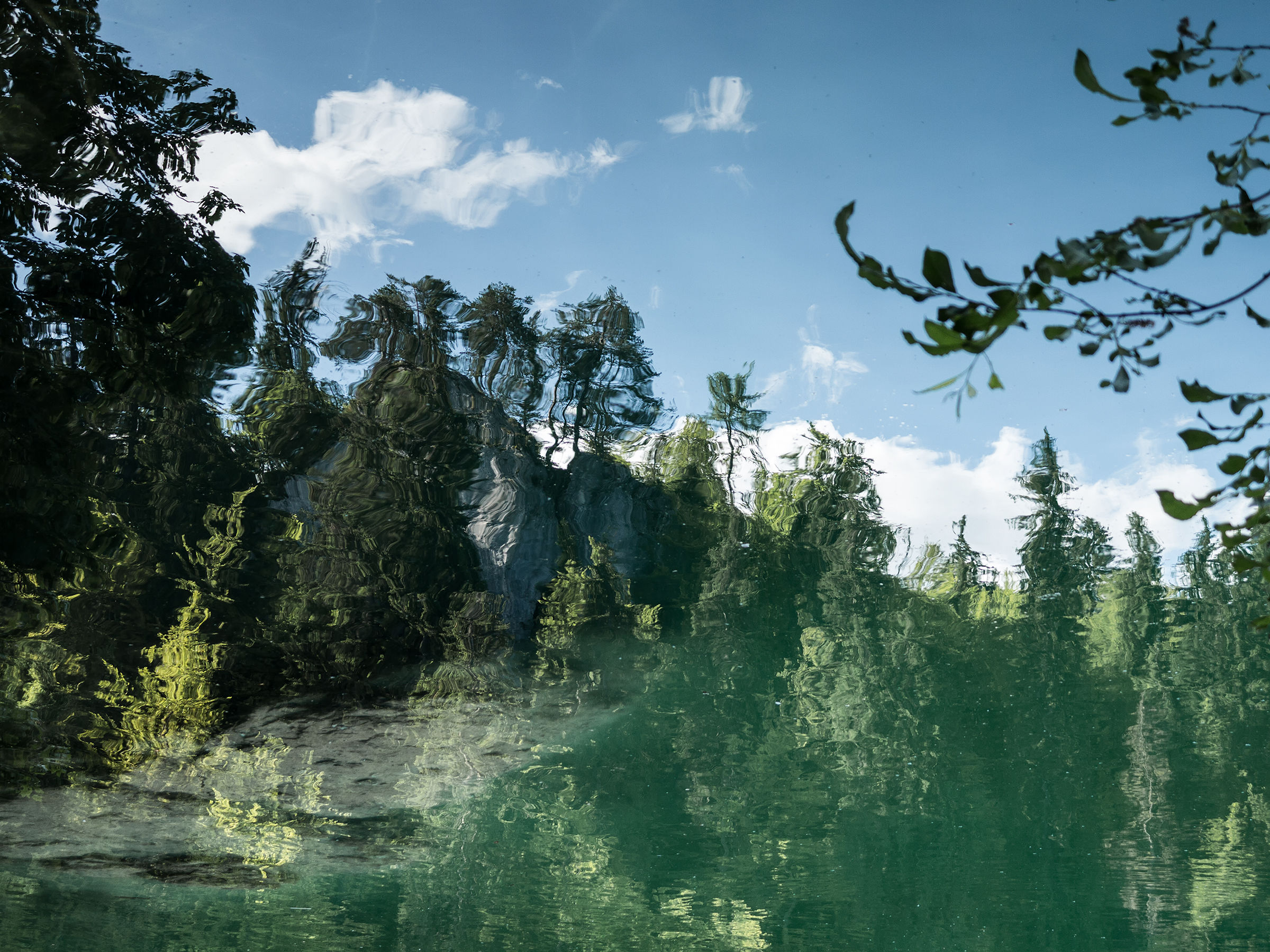 Reflections at the Lakes Fusine