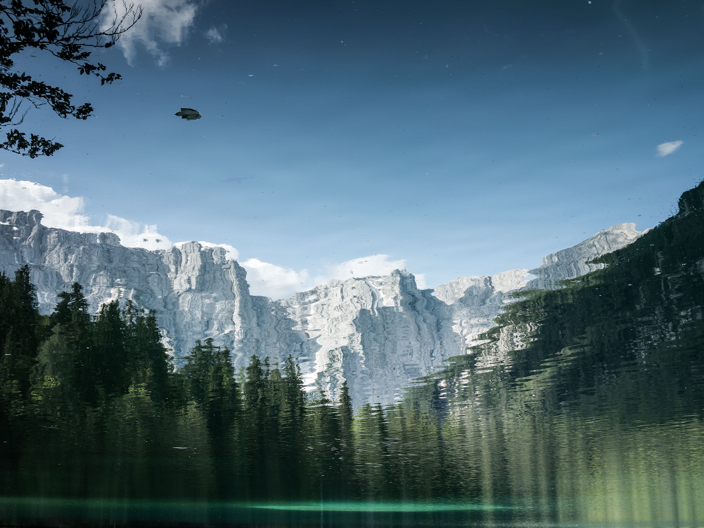 Riflessi ai laghi di Fusine