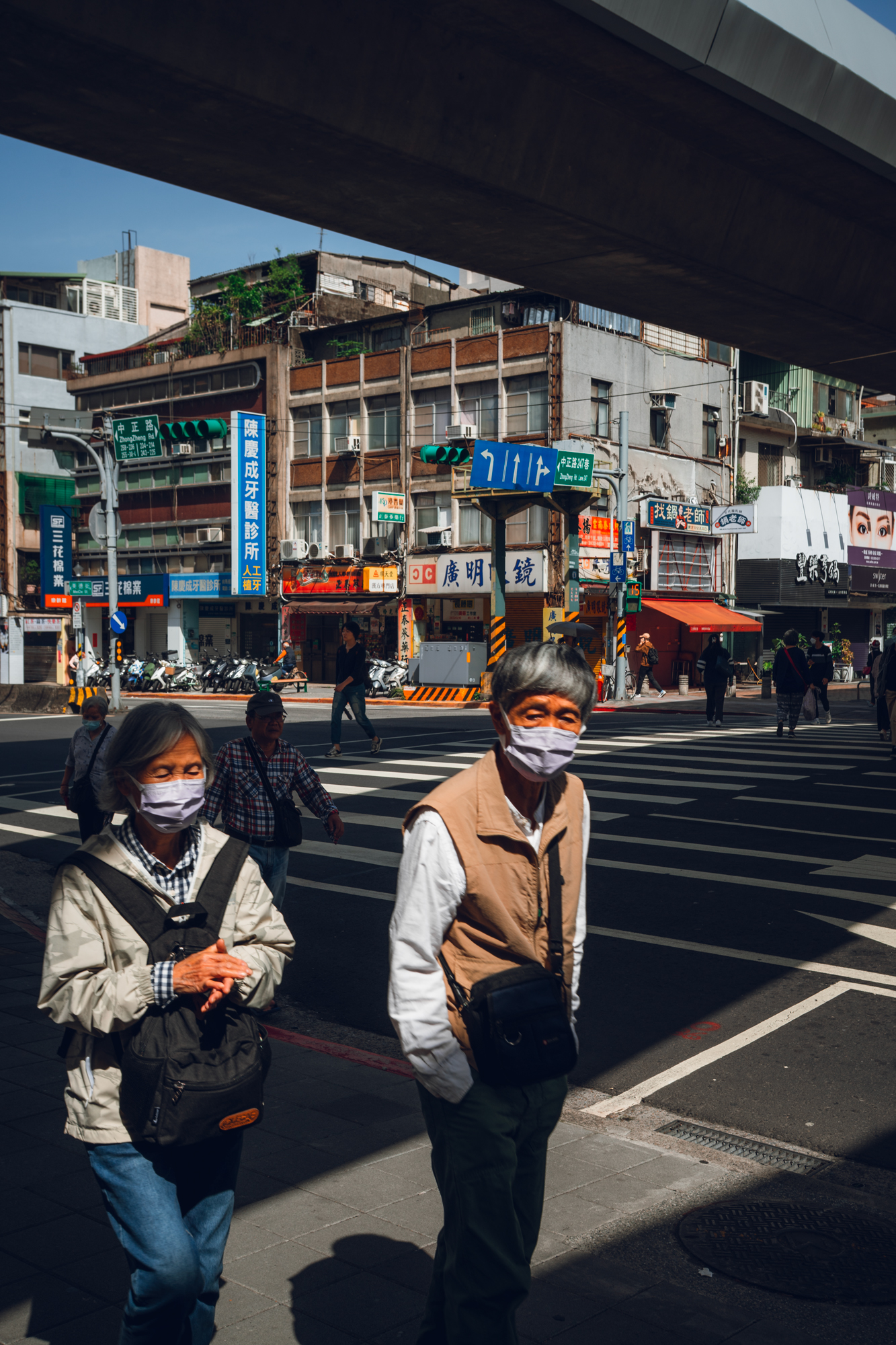 on the streets of Taipei