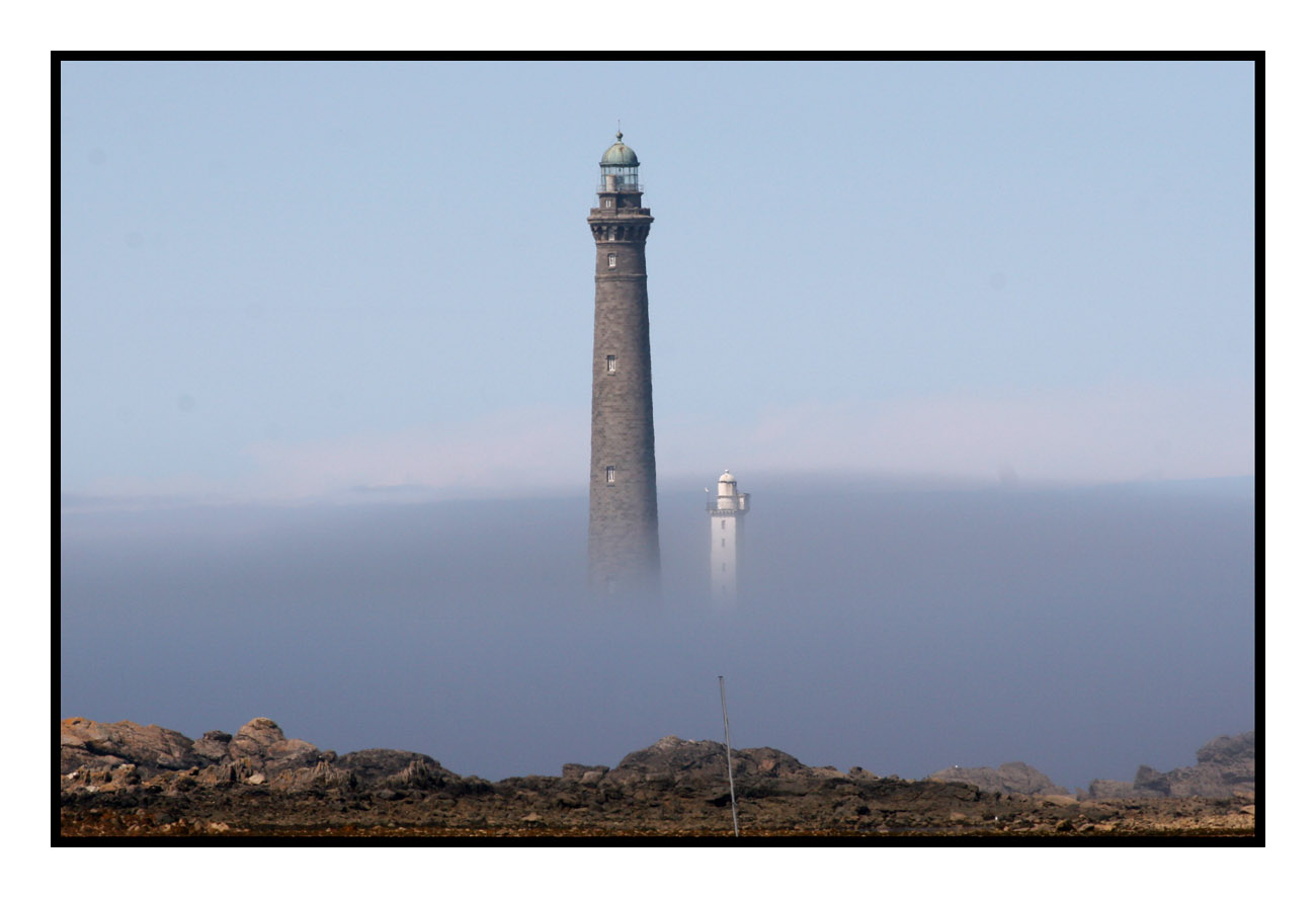 l'ile vierge in the fog