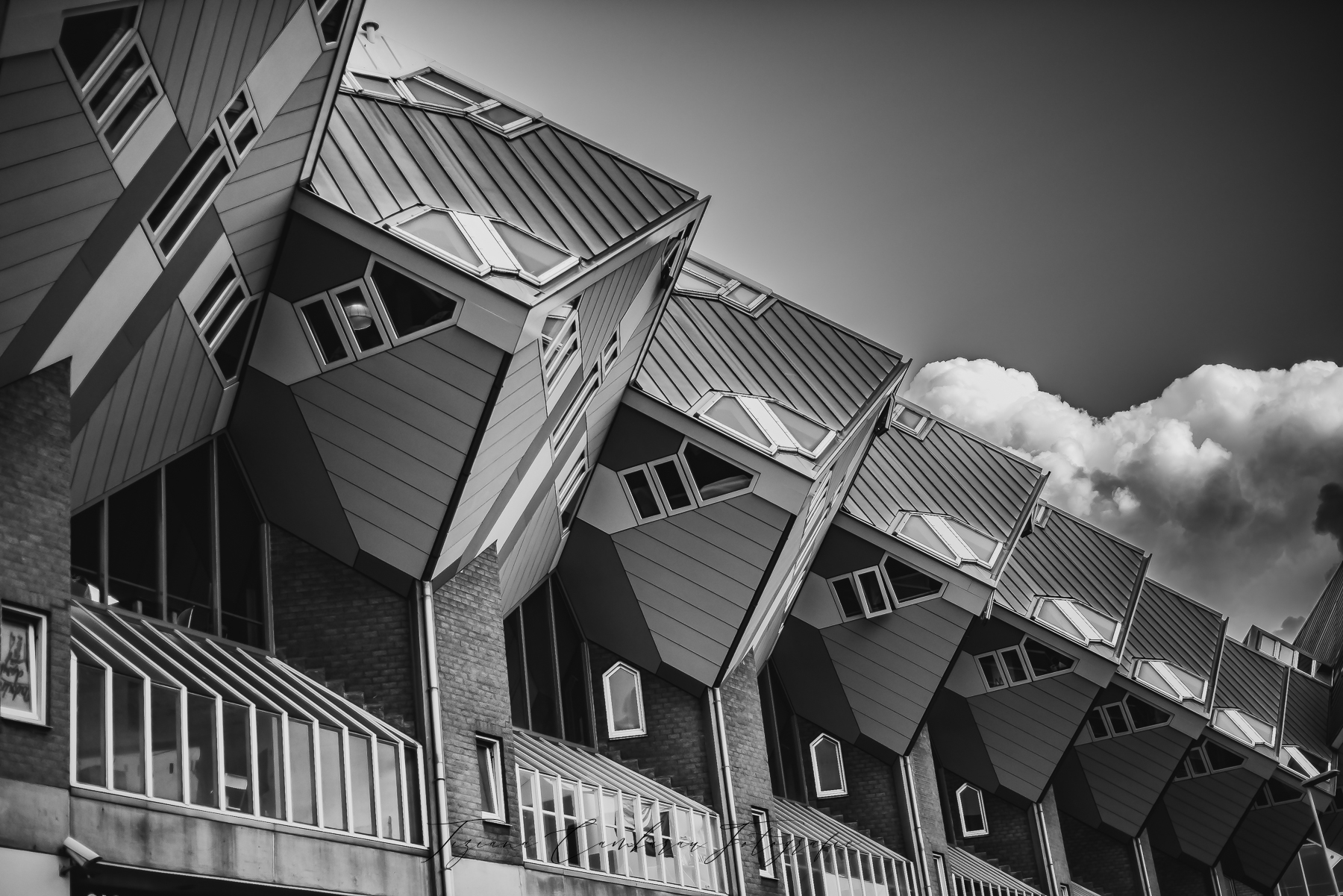 Cubic houses, Rotterdam