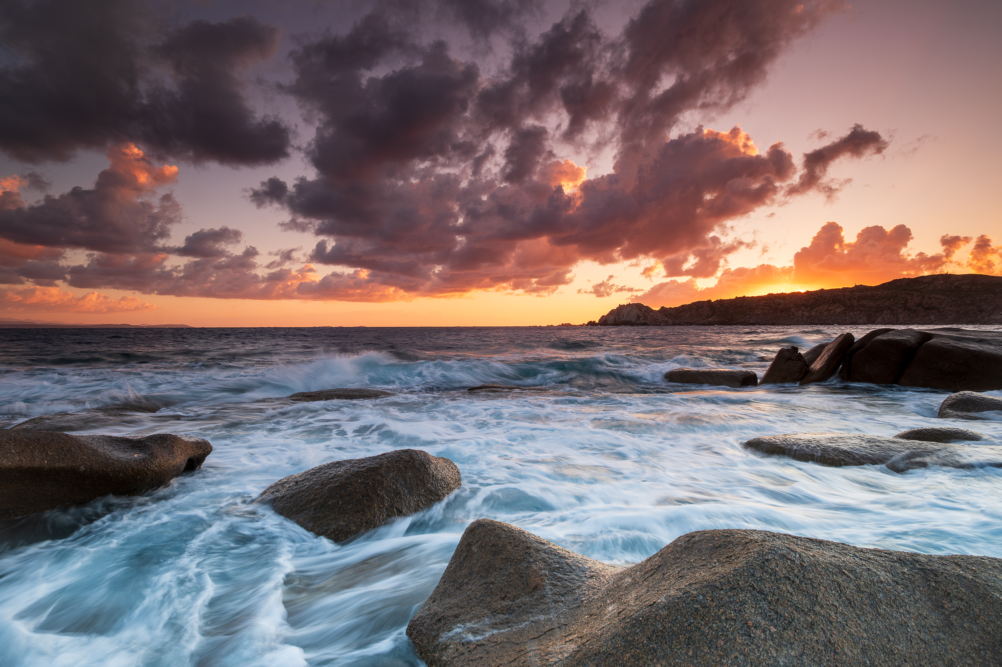 Sunrise at Capo Testa