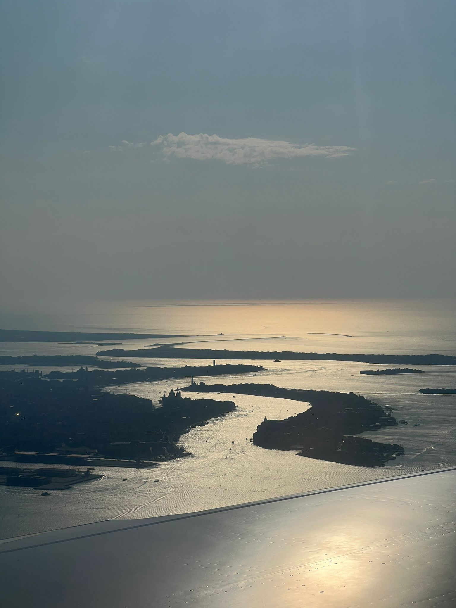 laguna veduta aerea