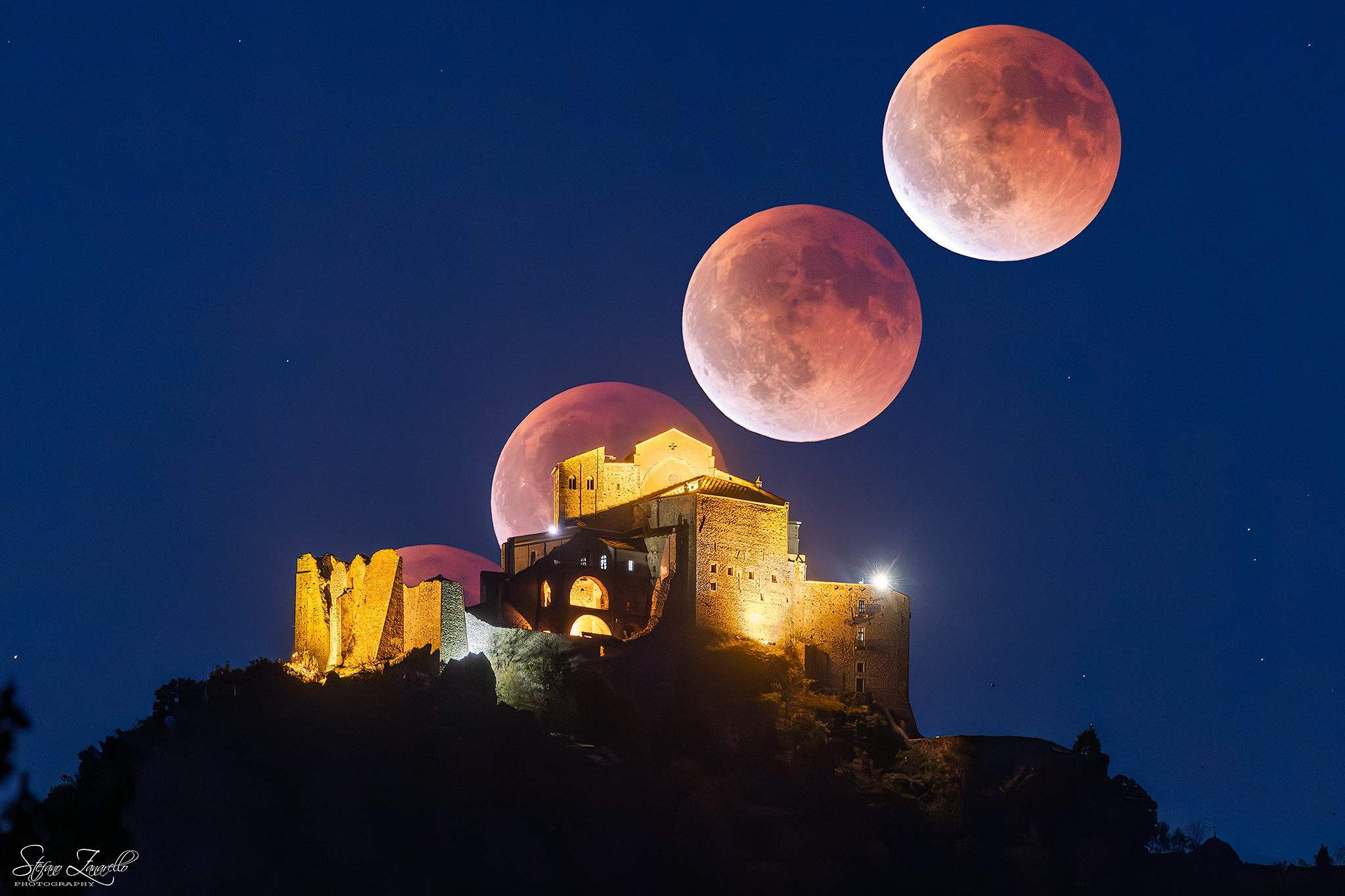 The end of the totality phase