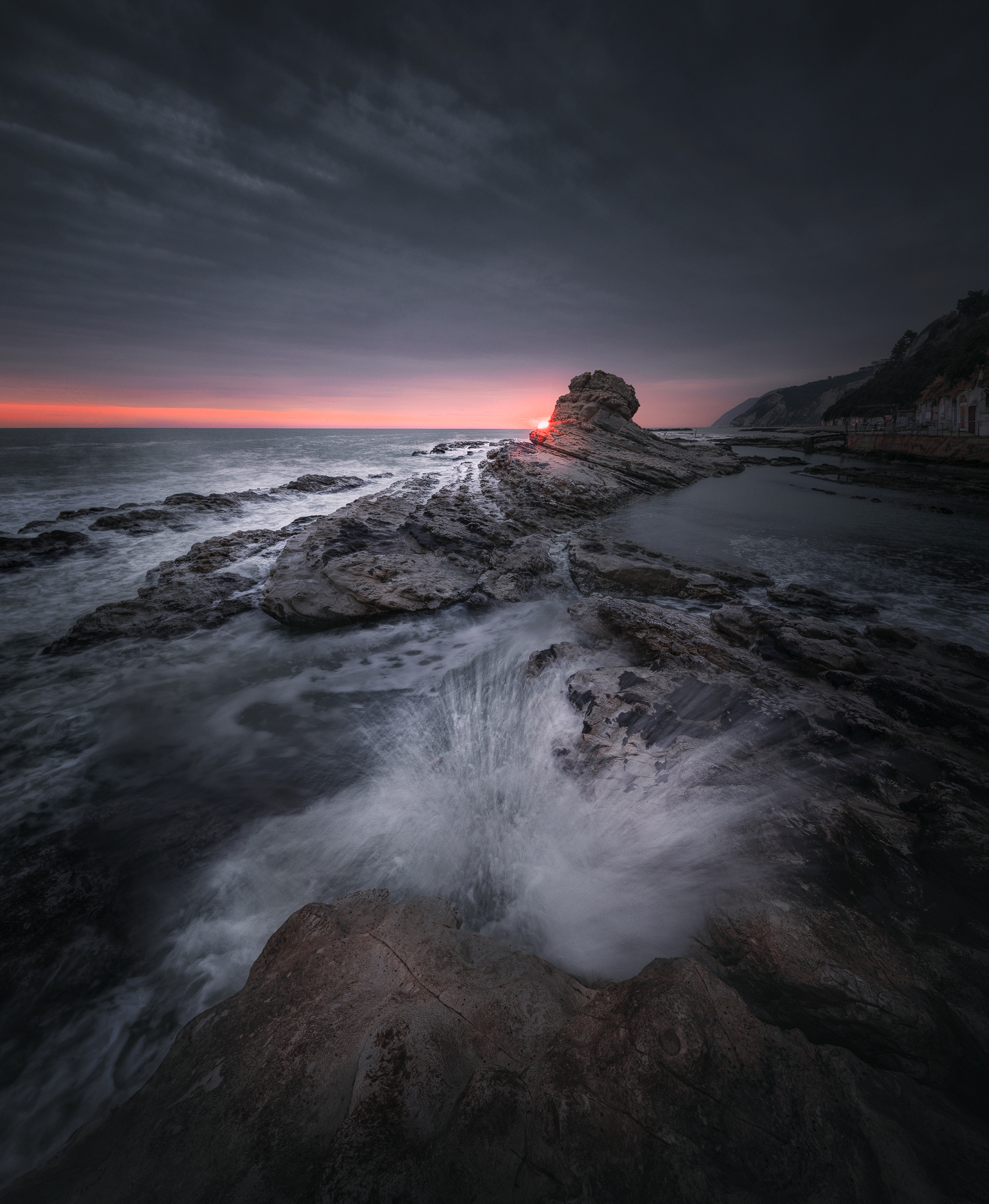Pope's chair. Riviera Del Conero