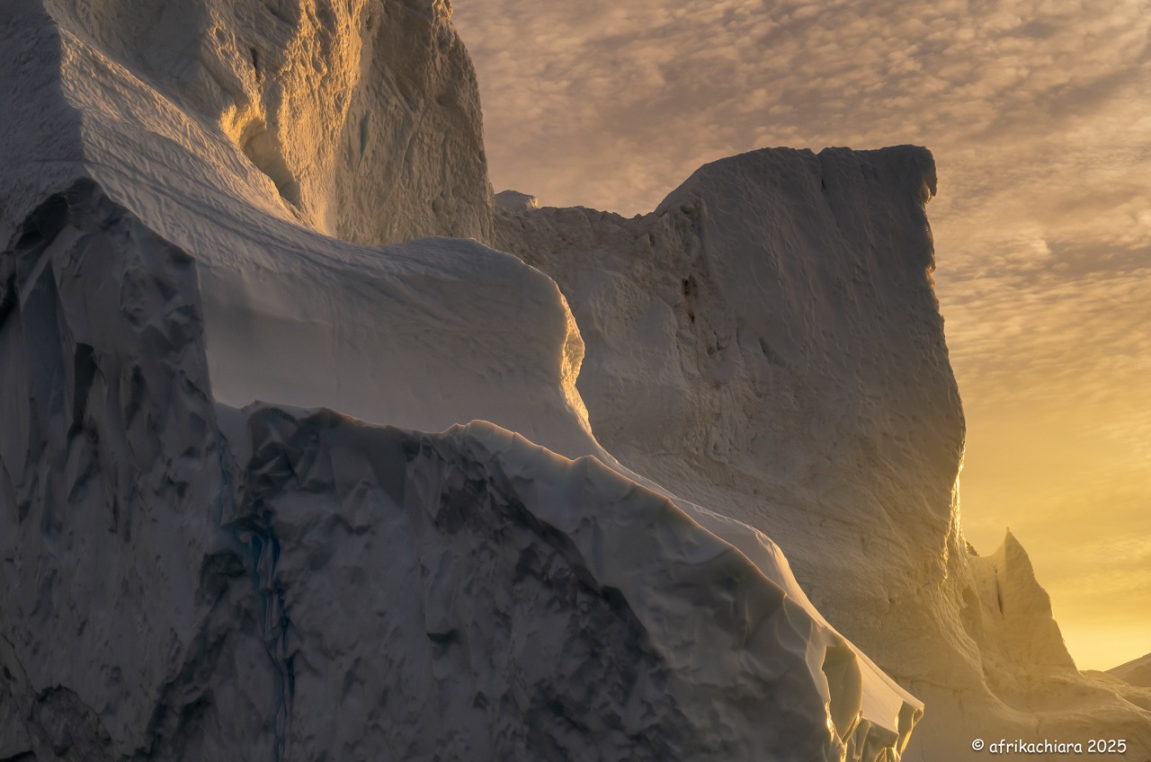 Unique and inimitable ice land