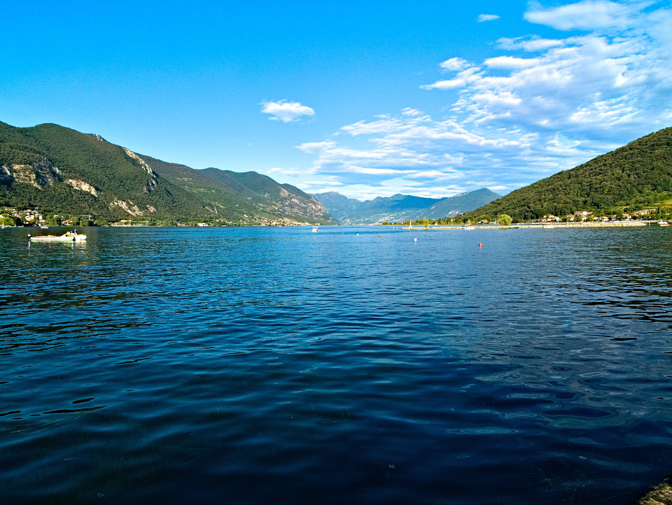 Lago d'Iseo, tramonto