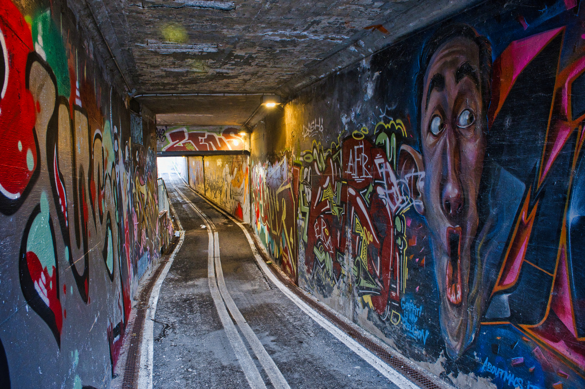 Sottopasso della ferrovia