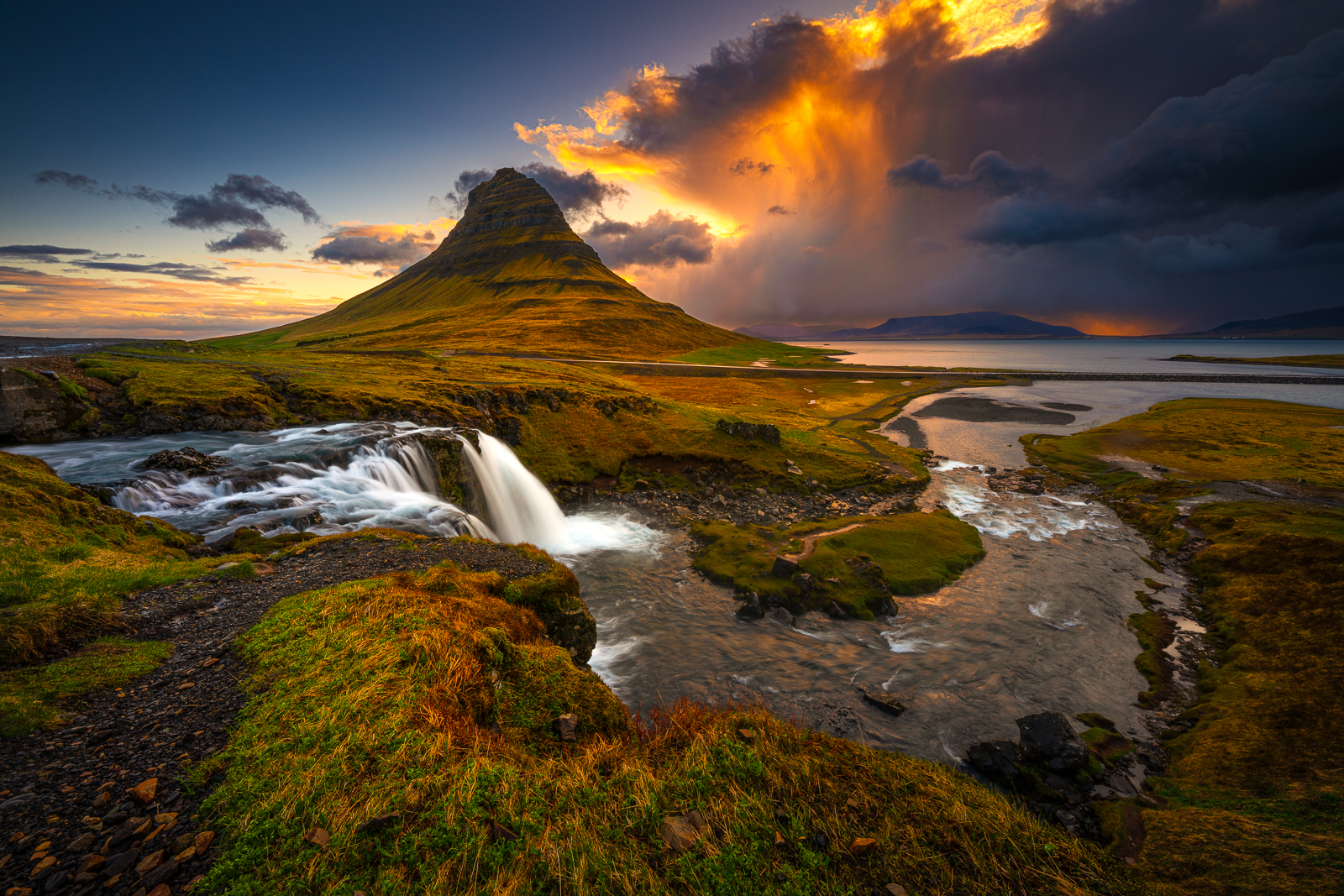 Kirkjufell, Islanda