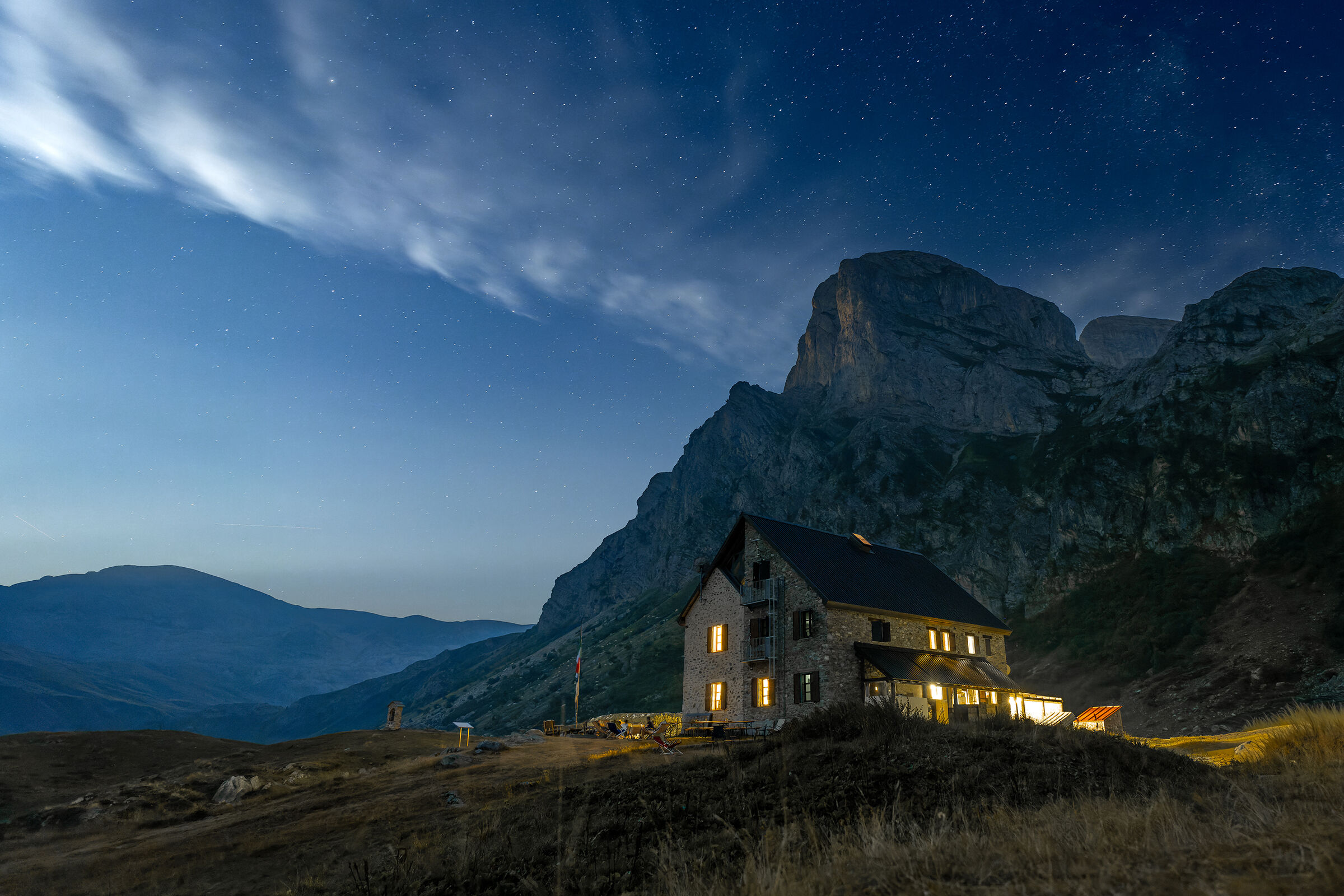 Una notte al rifugio