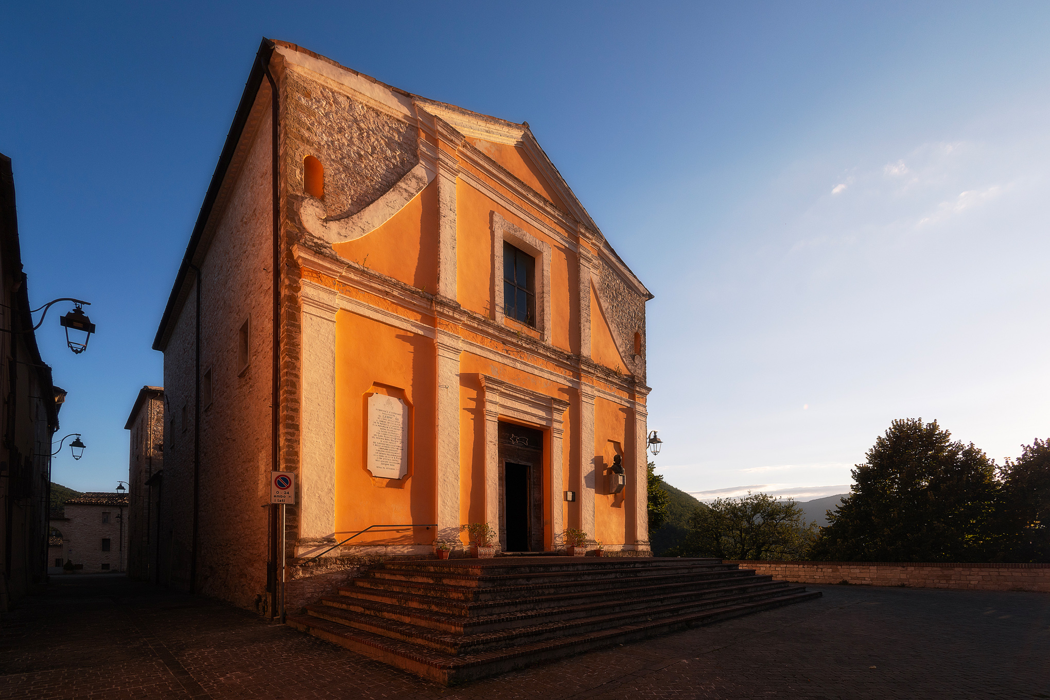 The church of the village