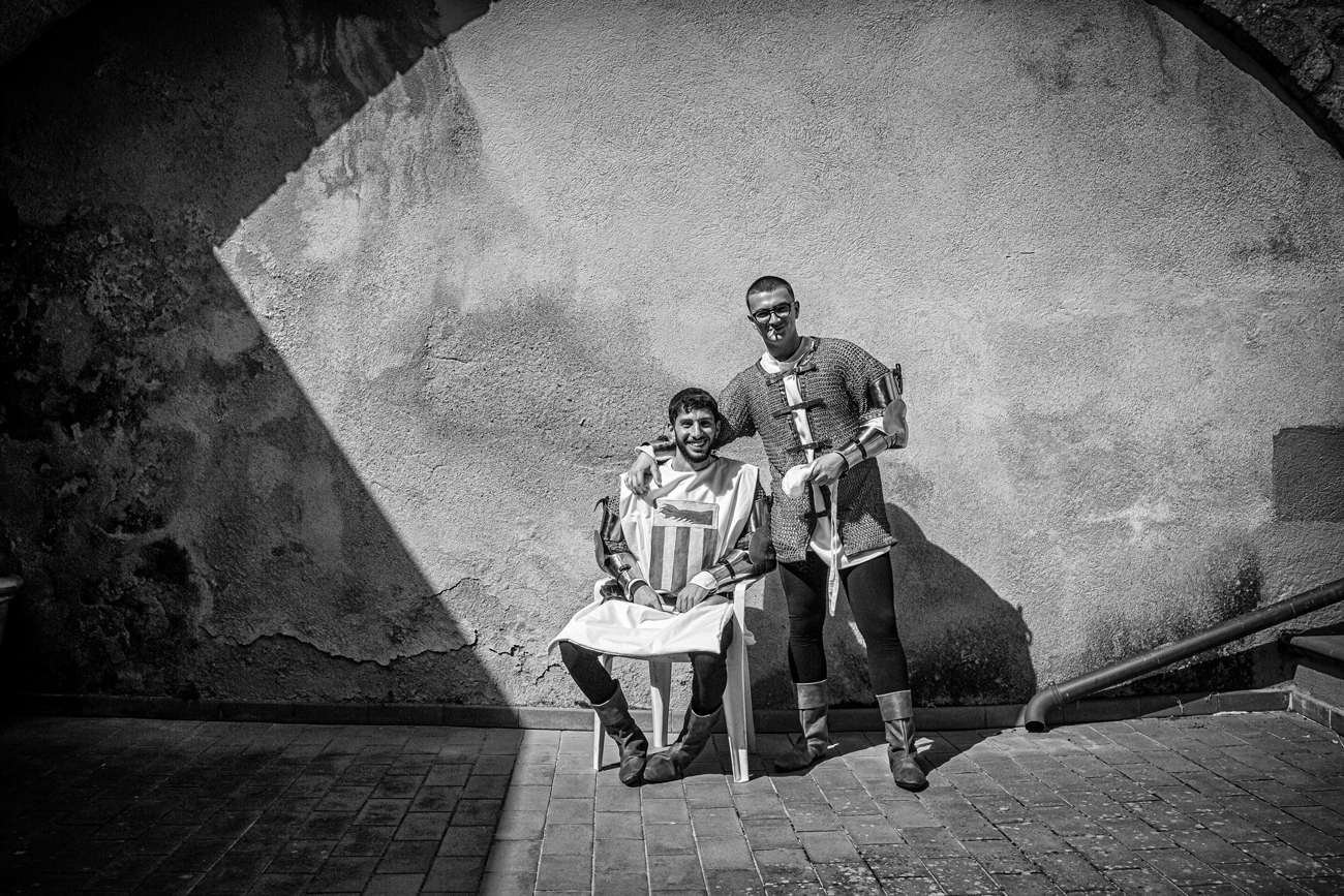 pausa della sfilata