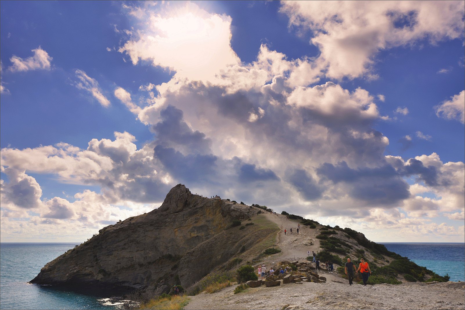 Capo Kapchik (Crimea) da vicino