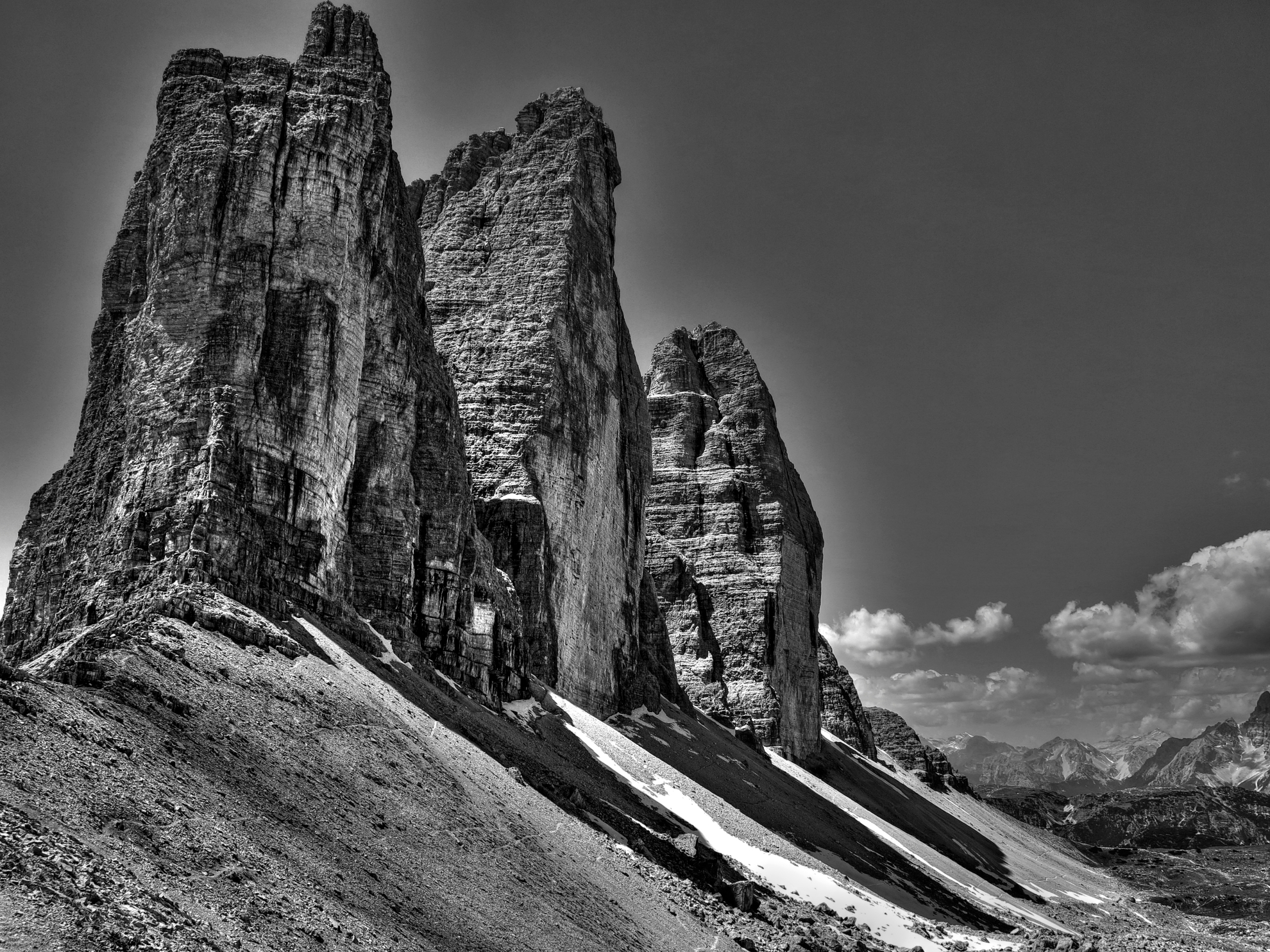 Tre Cime di Lavaredo parete Nord