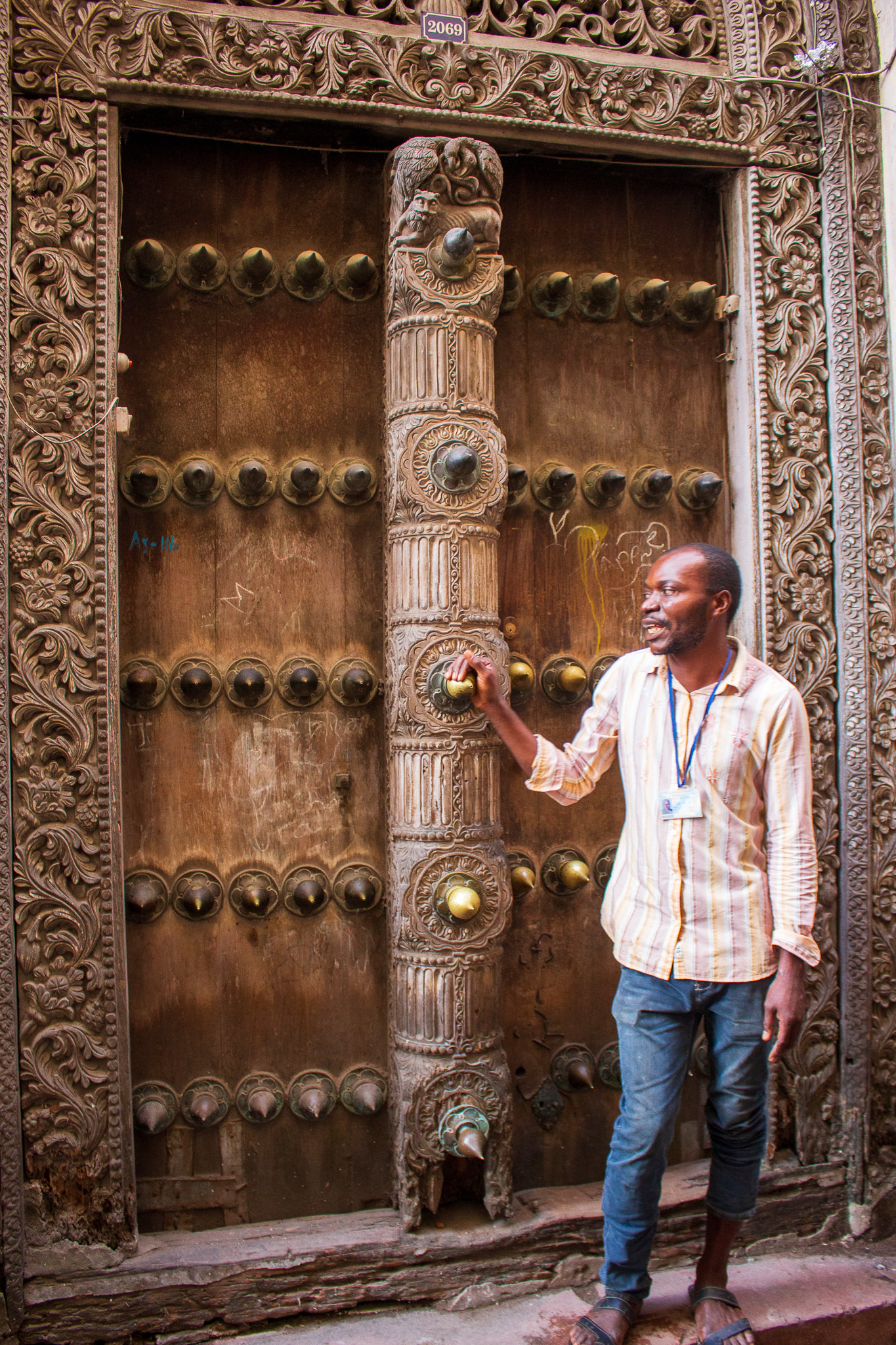 Portone anti-elefanti