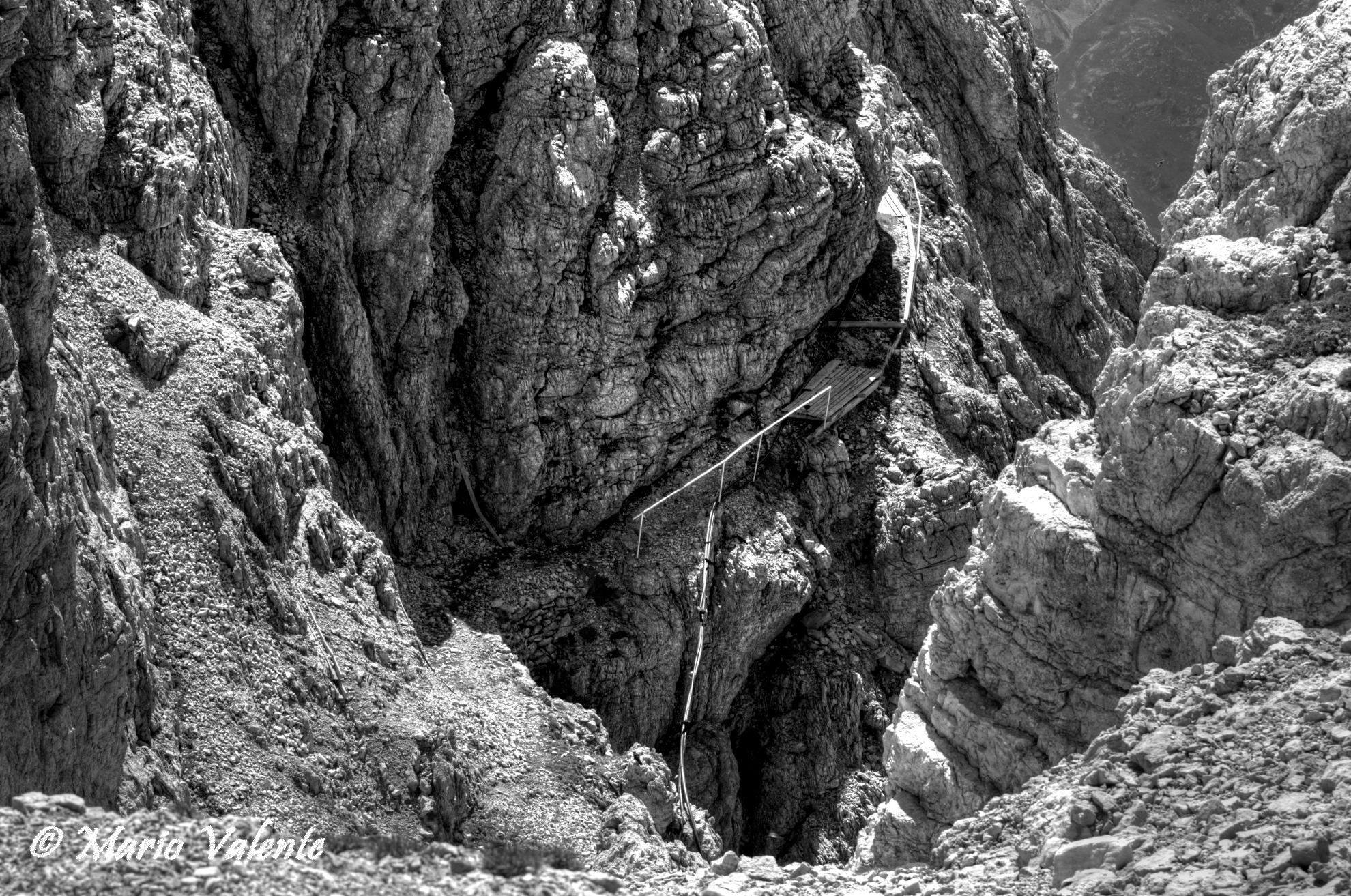 Percorsi attrezzati sul Lagazuoi