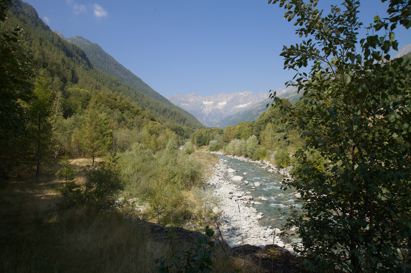 Il torrente STURA, Valgrande, Chialamberto, Piemonte